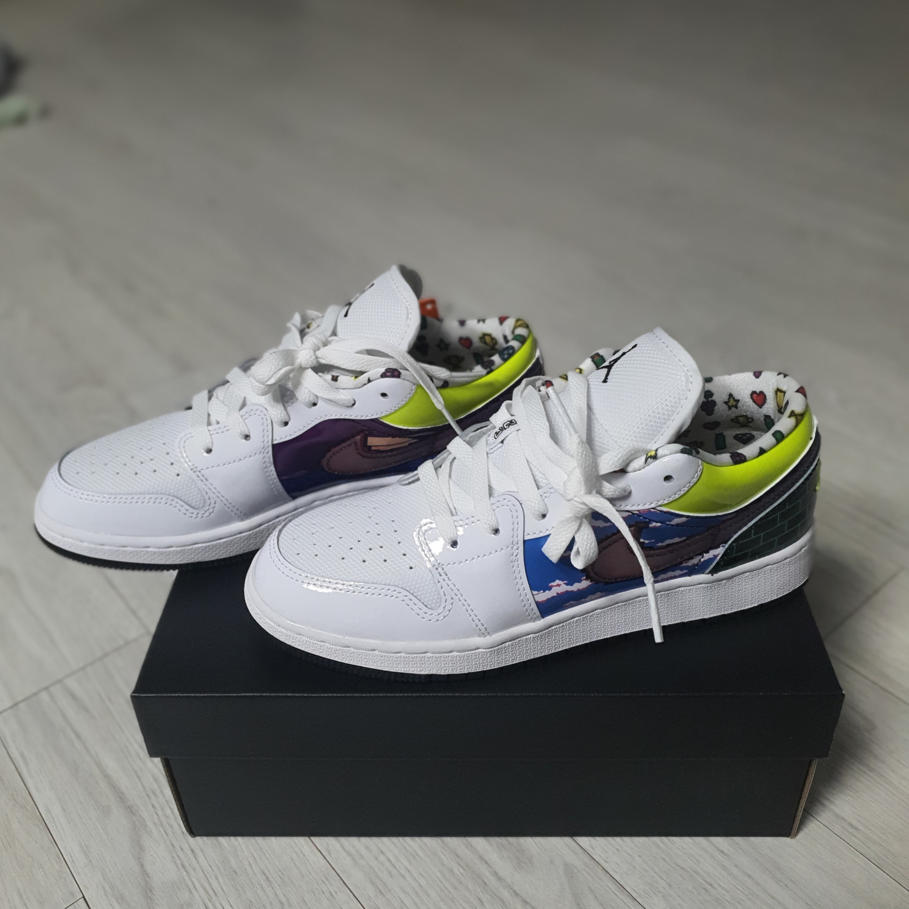 (GS) Jordan 1 Low Video Game 착용 스타일