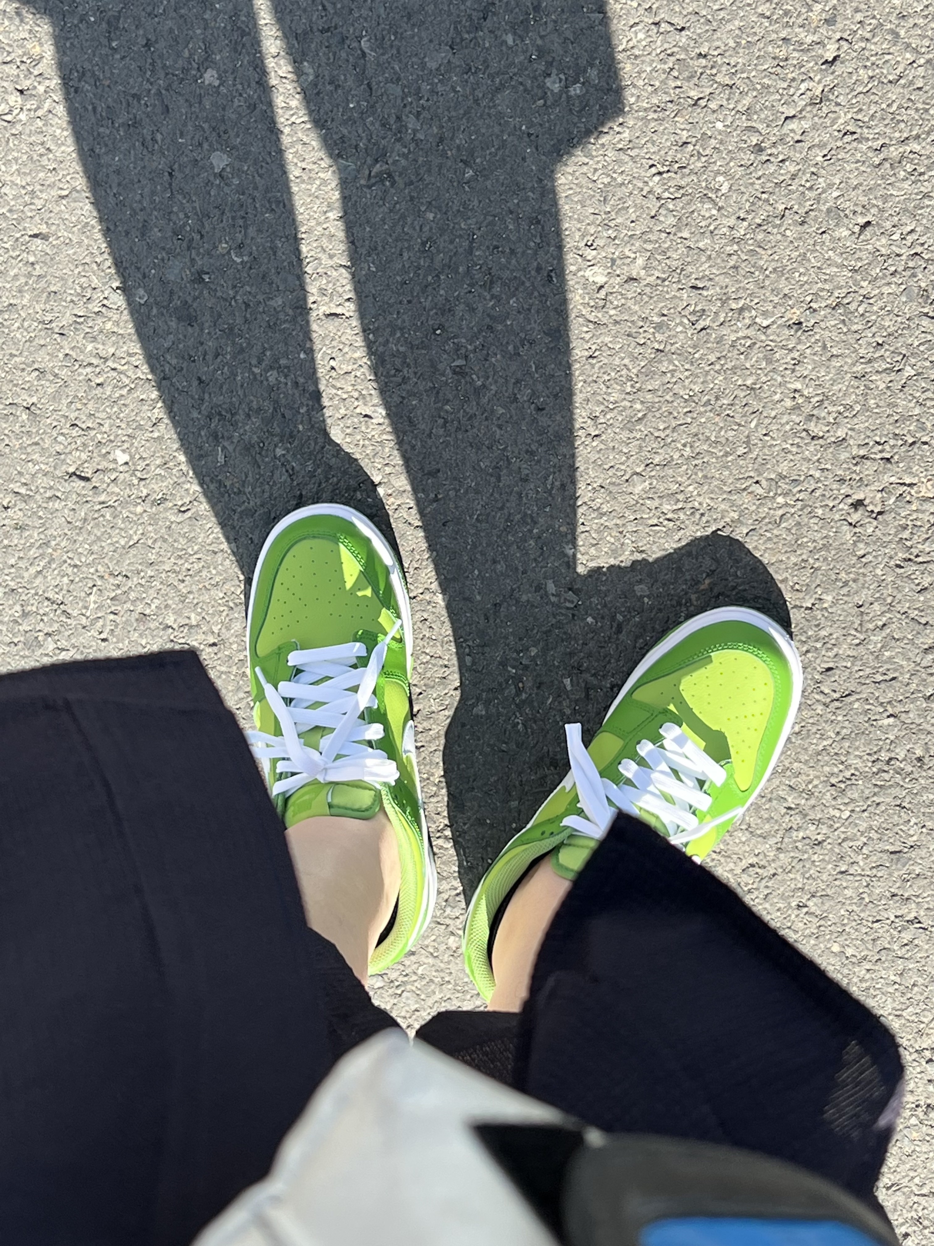 (GS) Nike Dunk Low Vivid Green 착용 스타일