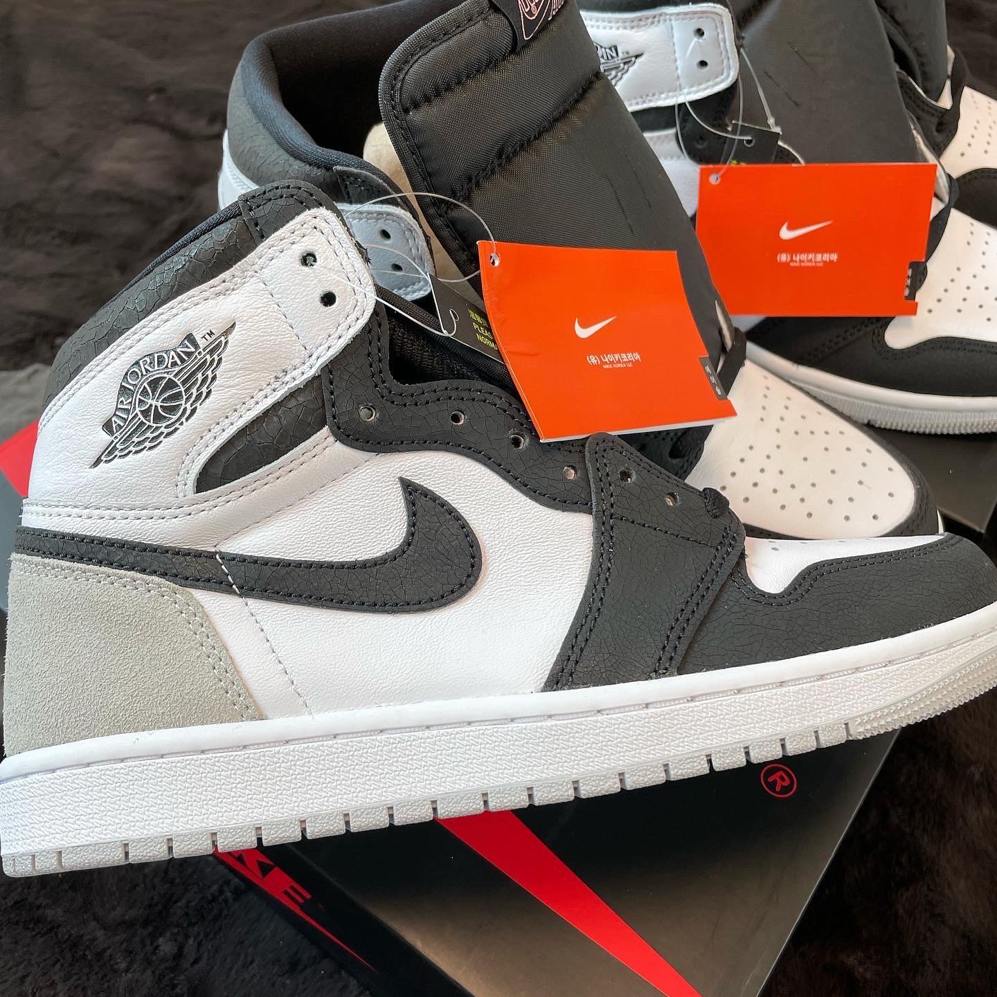 Jordan 1 Retro High OG Bleached Coral 착용 스타일 - 1