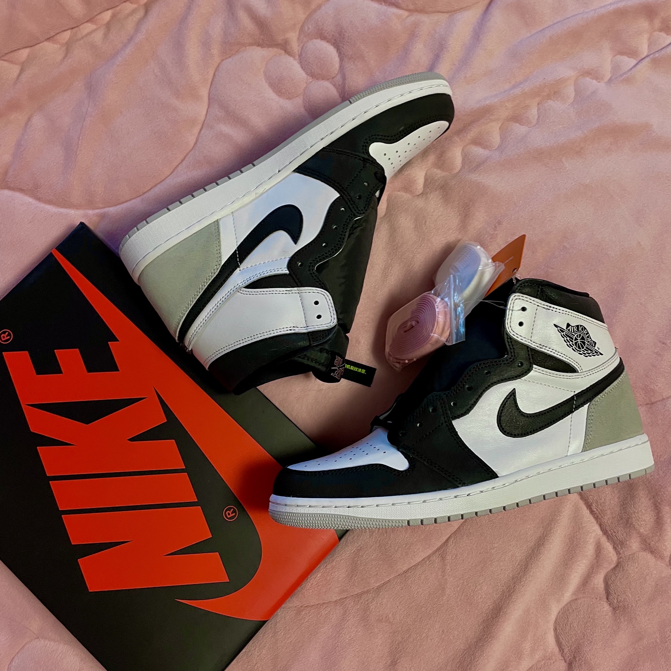 Jordan 1 Retro High OG Bleached Coral 착용 스타일 - 1
