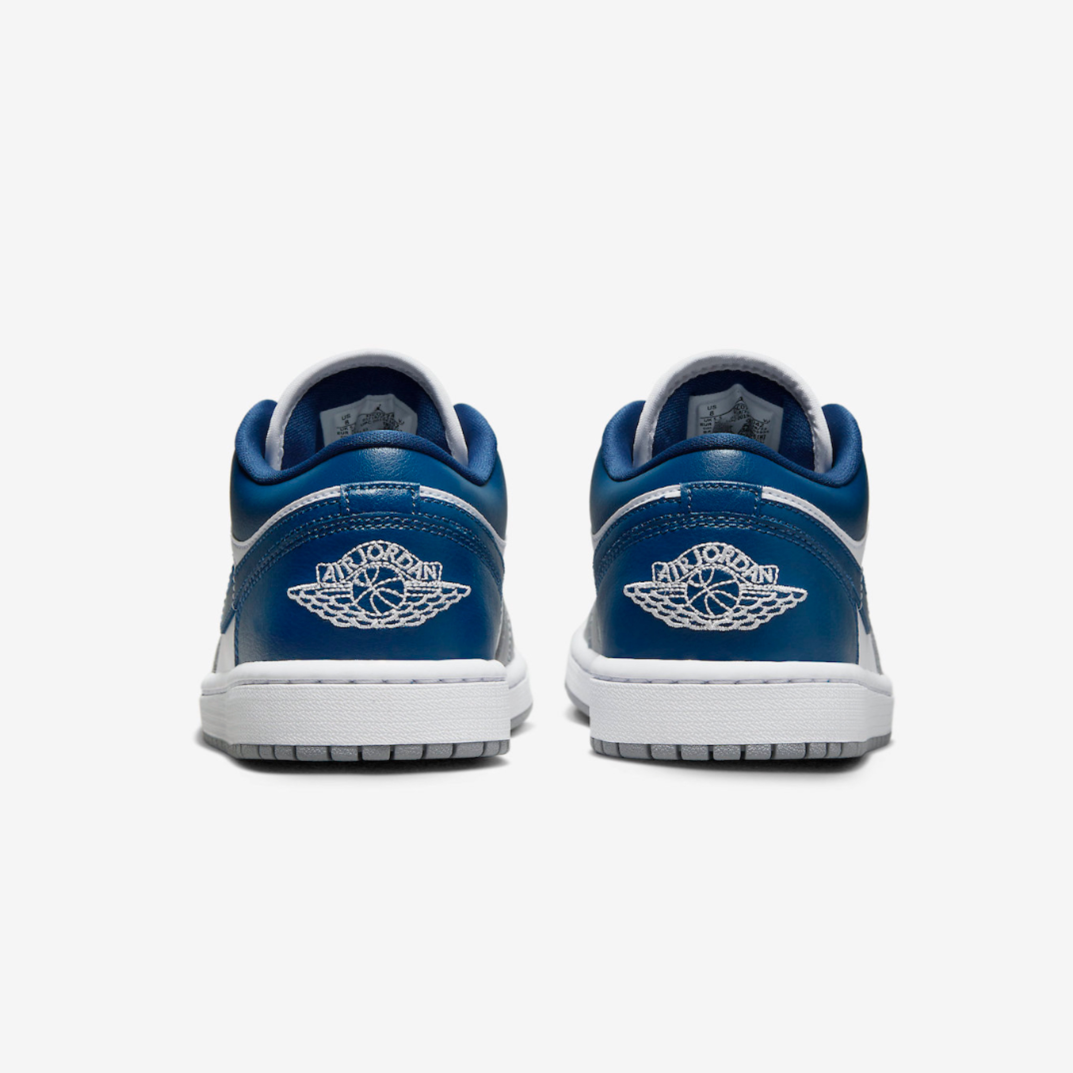 (W) Jordan 1 Low White Grey Blue 착용 스타일 - 5