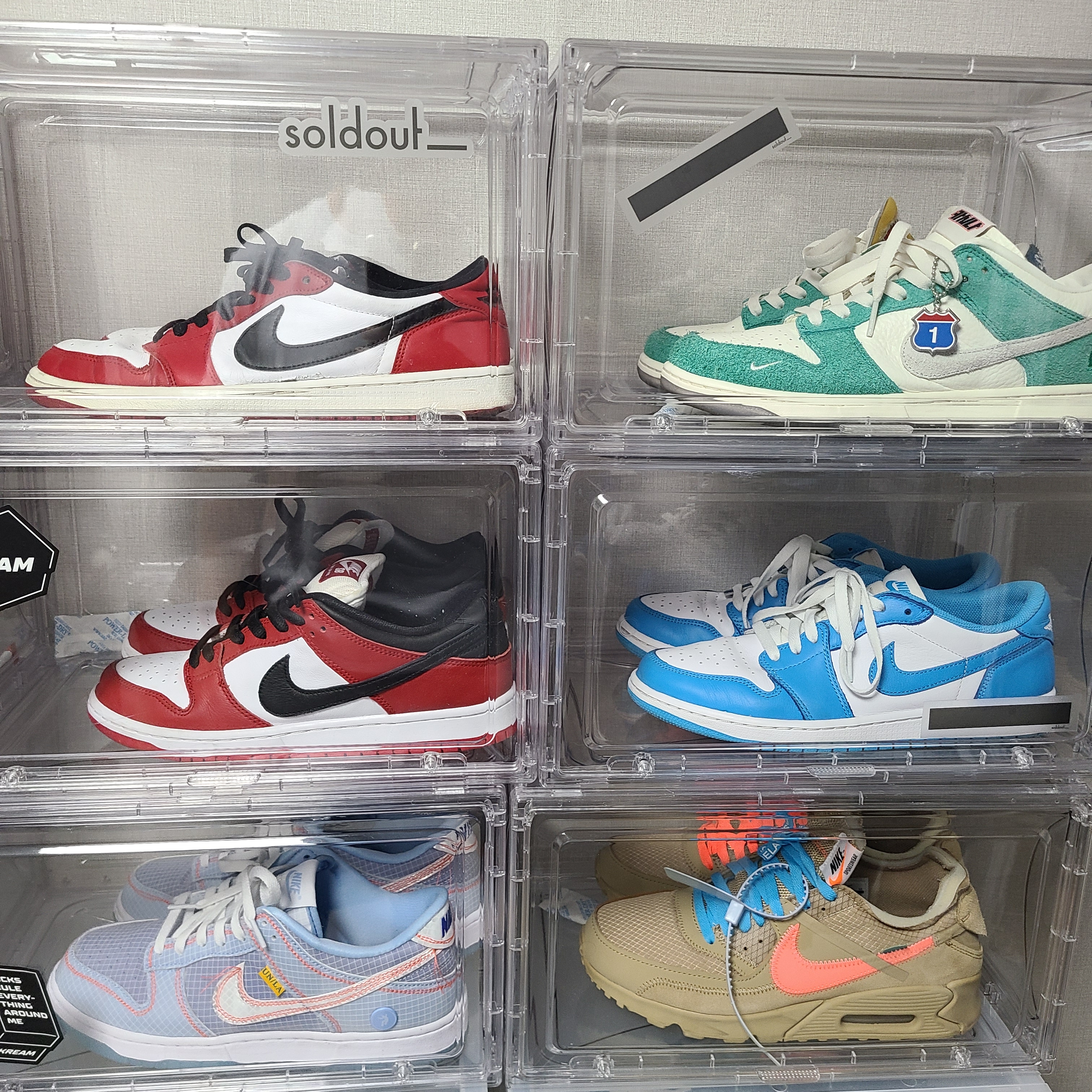 Jordan 1 Retro Low OG Chicago 2016, Nike SB Dunk Low Pro Chicago 착용 스타일