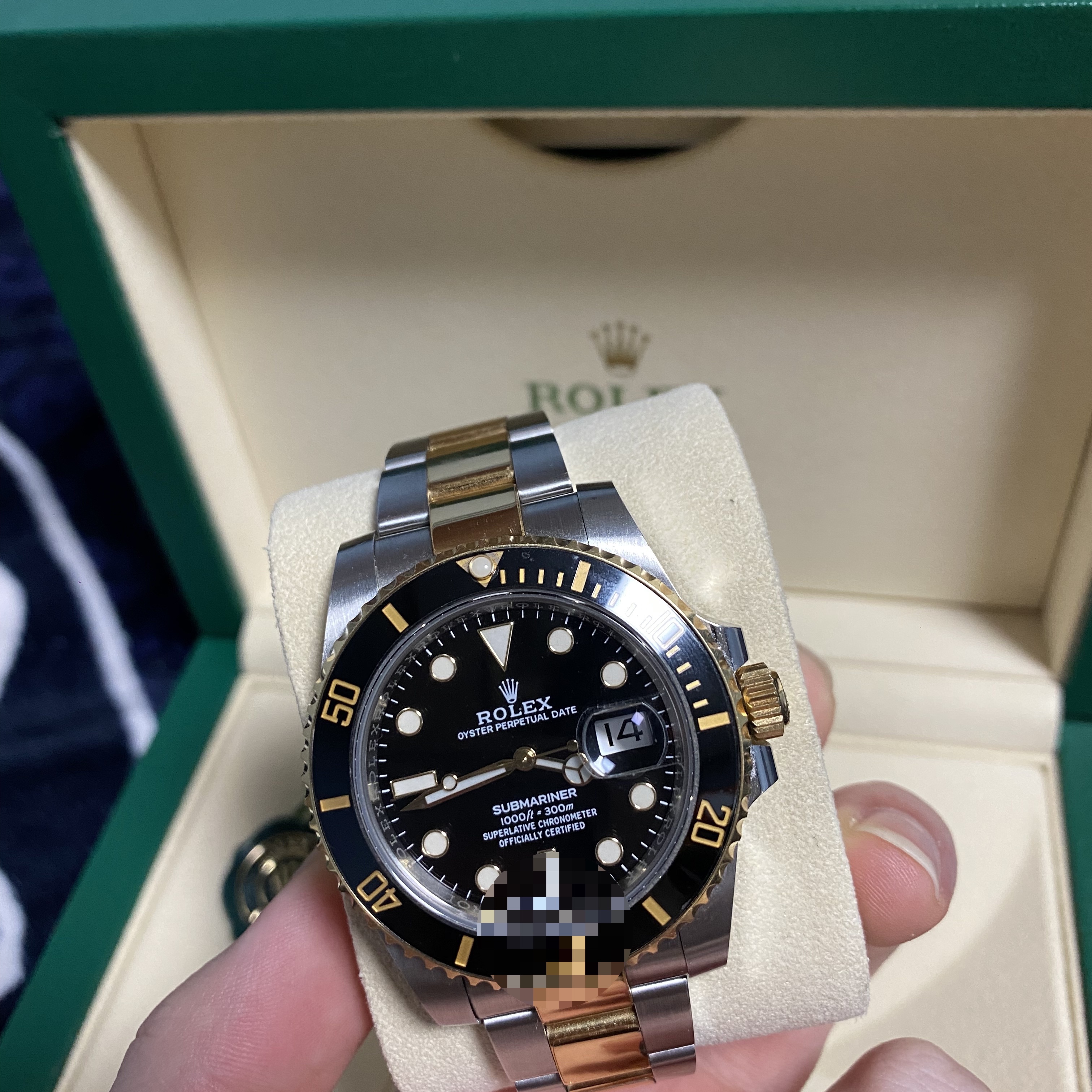 Rolex Submariner Date 41mm 126613LN Black Oyster 착용 스타일