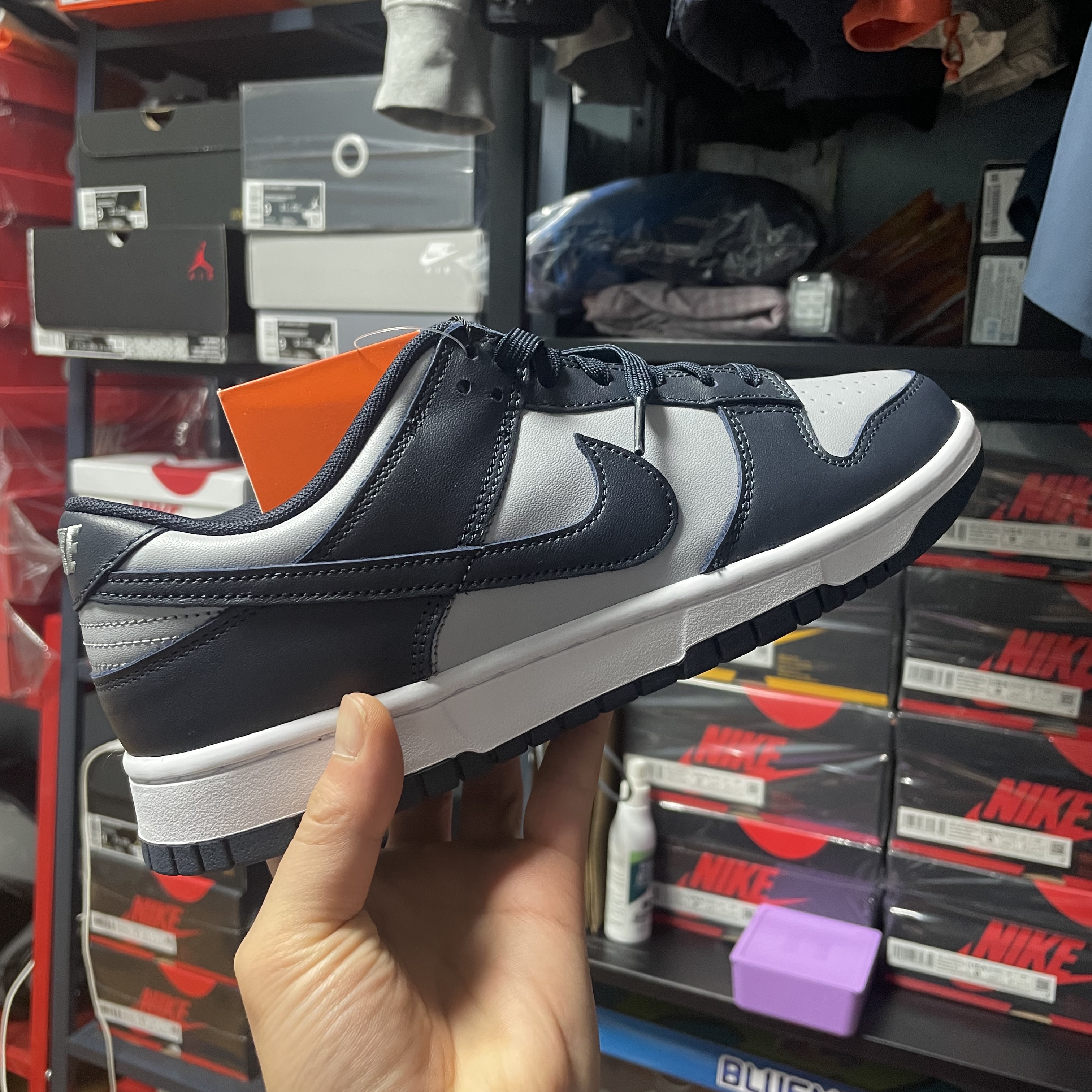 Nike Dunk Low Retro Championship Grey 착용 스타일