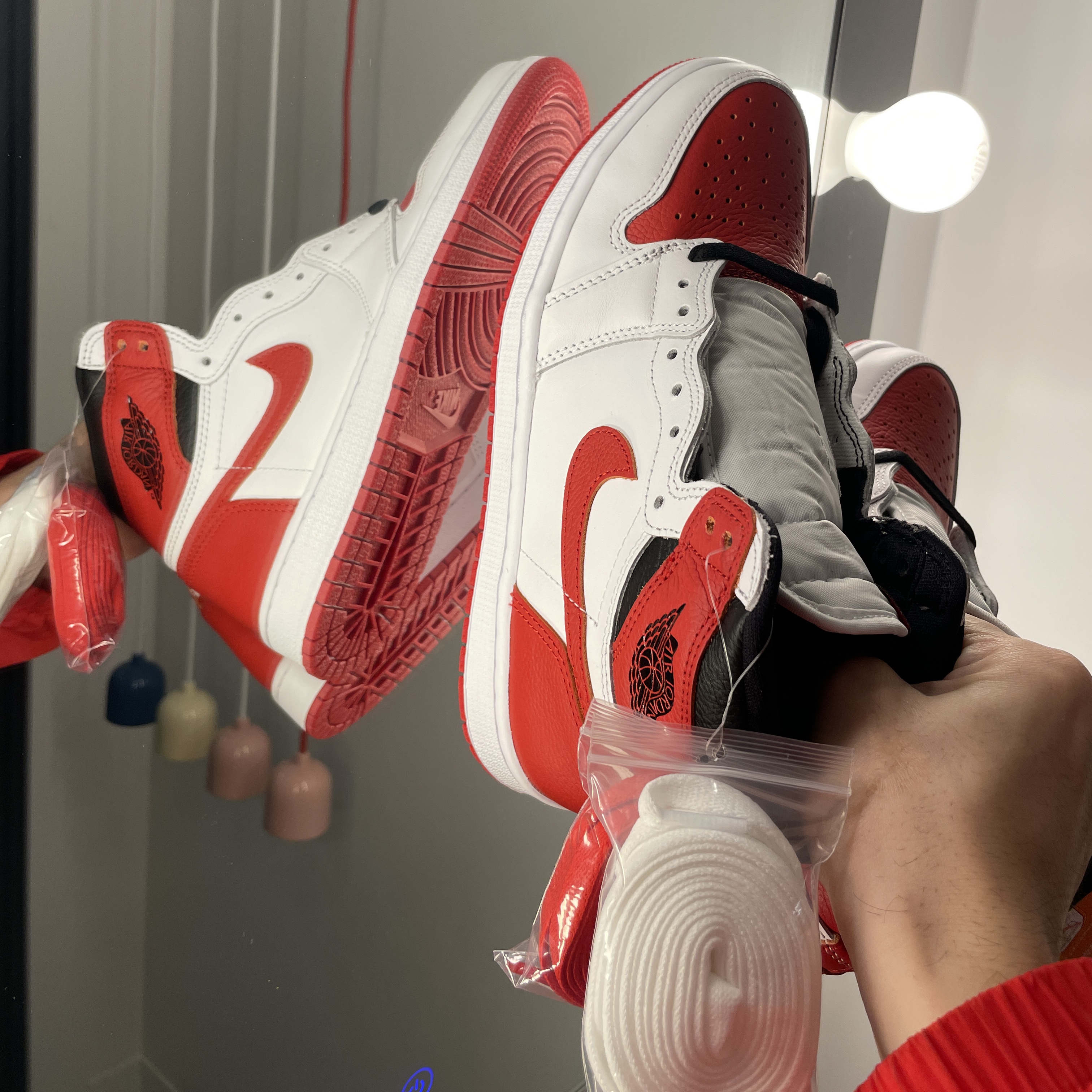 Jordan 1 Retro High OG Heritage 착용 스타일 - 1