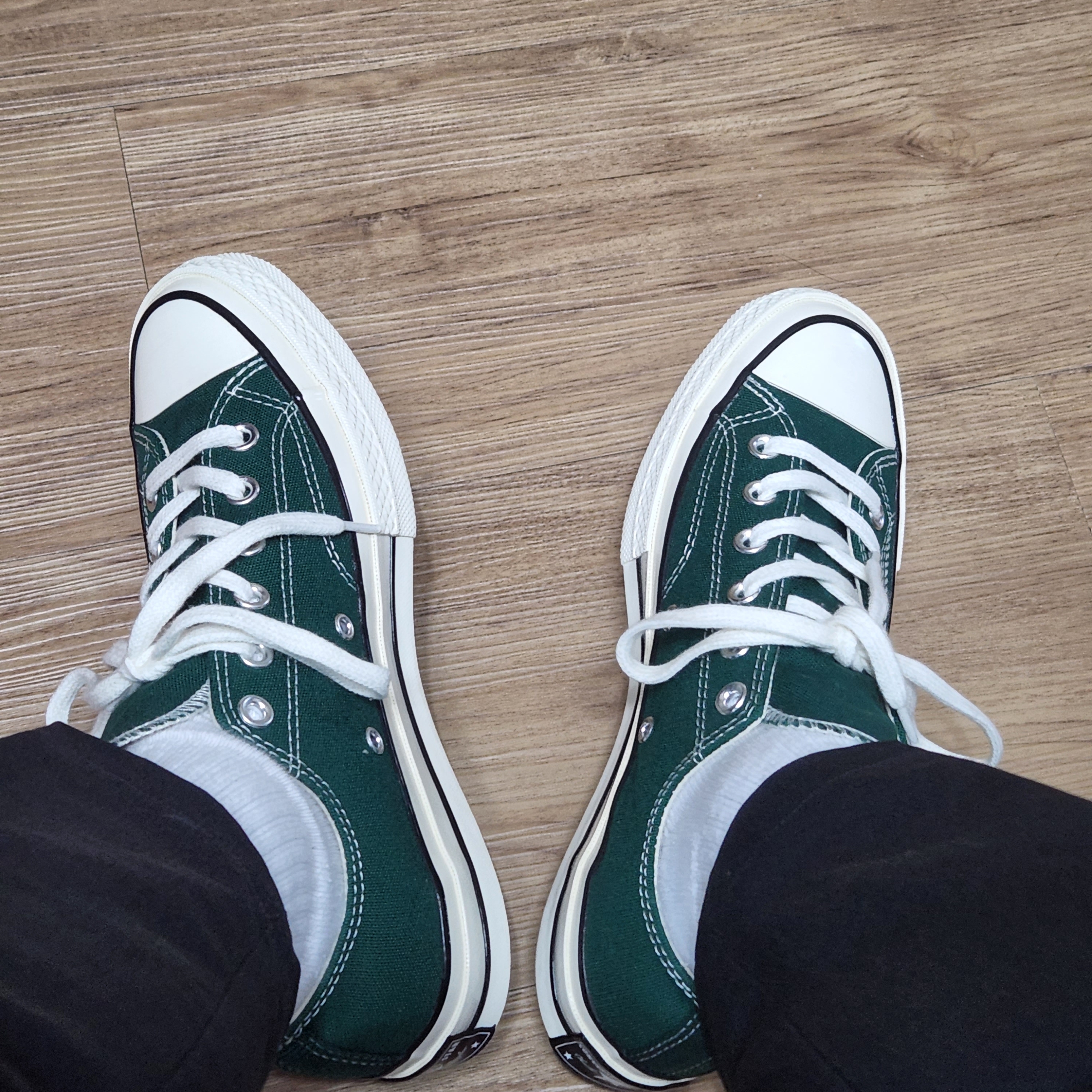 Converse Chuck 70 Ox Midnight Clover 착용 스타일