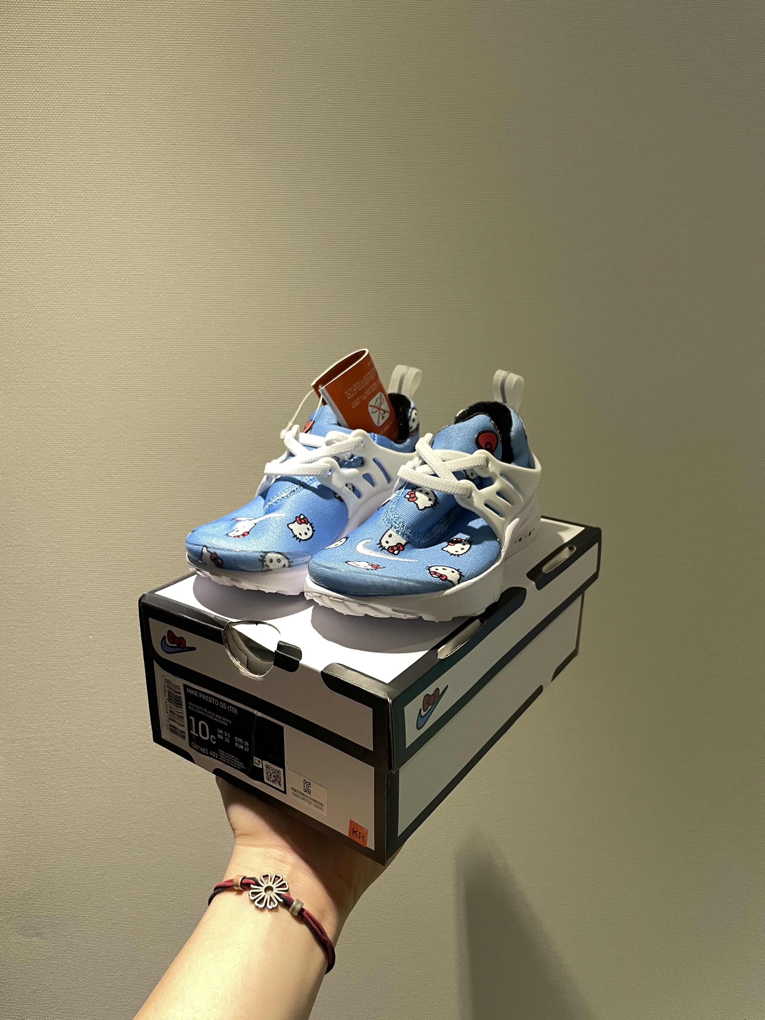 (TD) Nike x Hello Kitty Air Presto University Blue 착용 스타일 - 2
