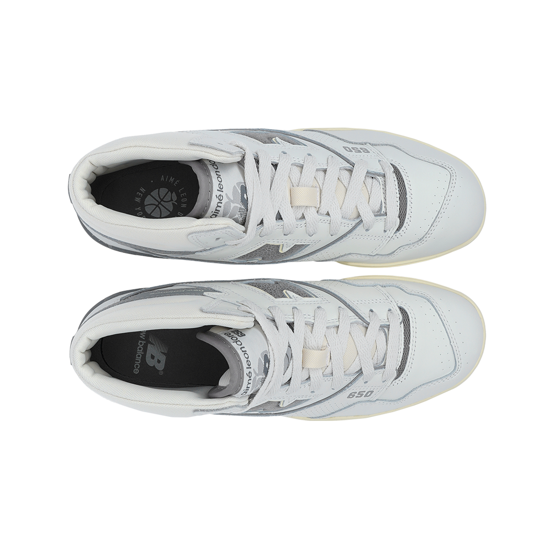 뉴발란스 x 에메 레온 도르 650R 화이트 그레이(New Balance x Aime Leon Dore 650R White Grey) - 3