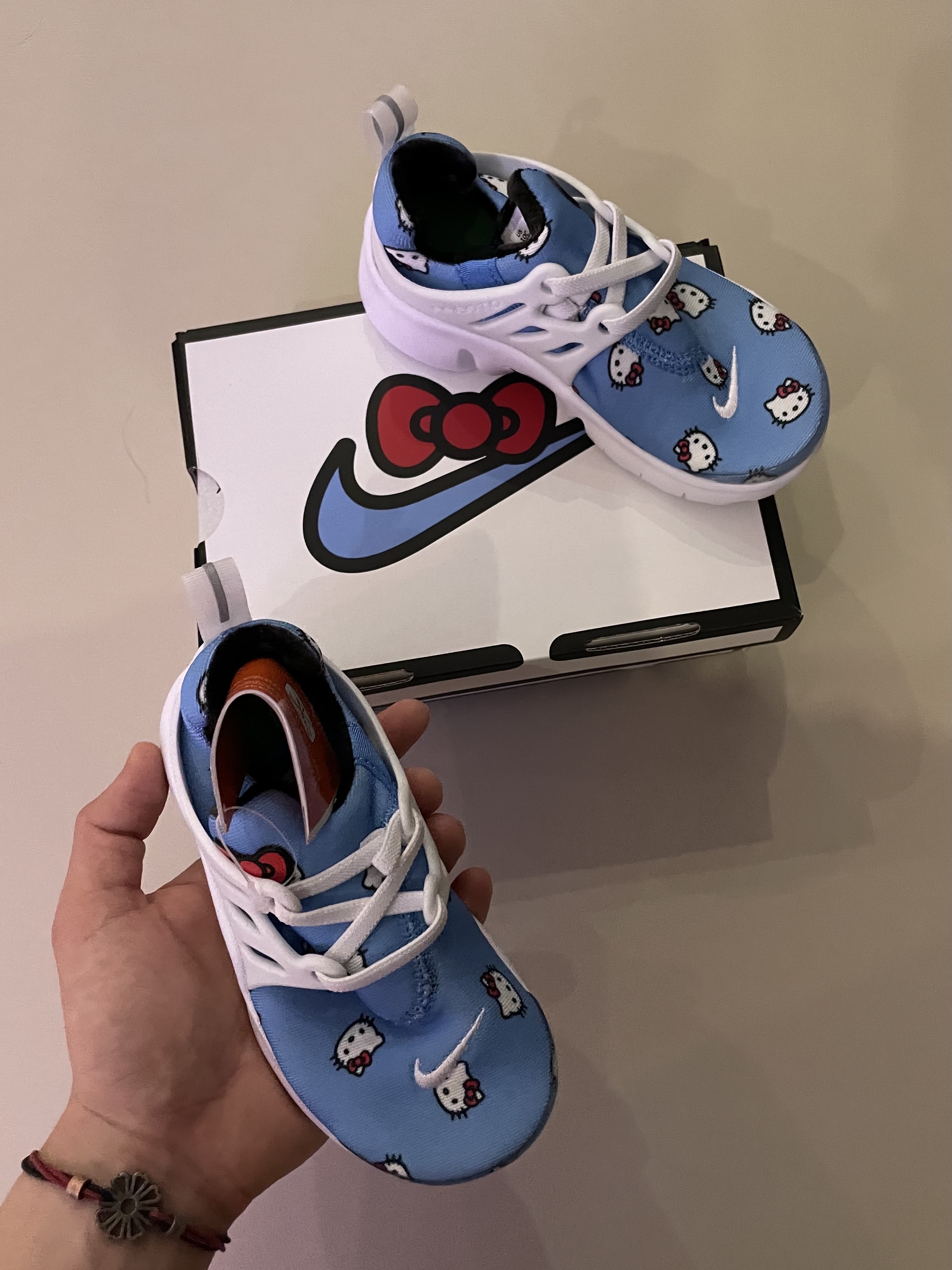 (TD) Nike x Hello Kitty Air Presto University Blue 착용 스타일 - 5