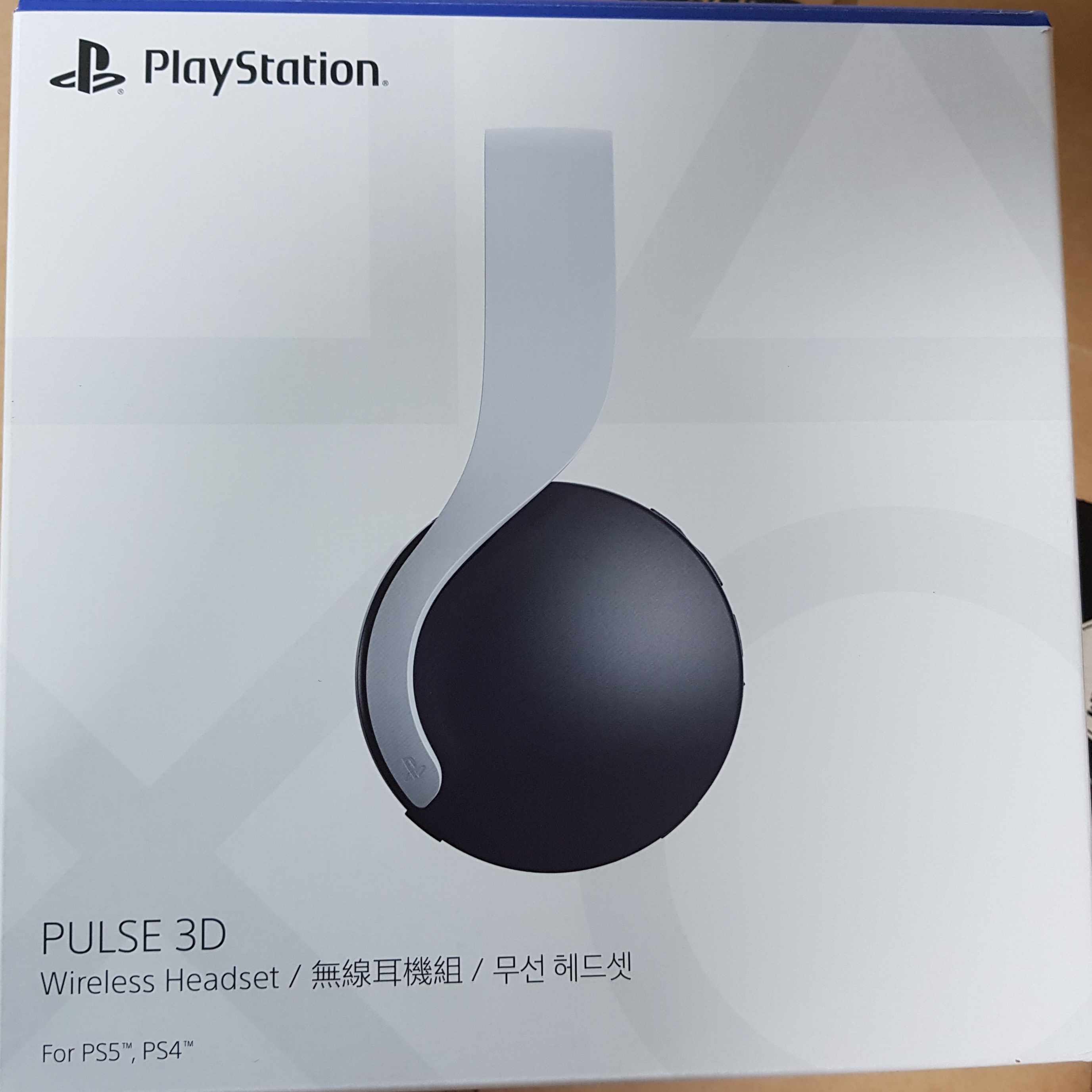 Playstation 5 Pulse 3D Wireless Headset White (Korean Ver.) 착용 스타일
