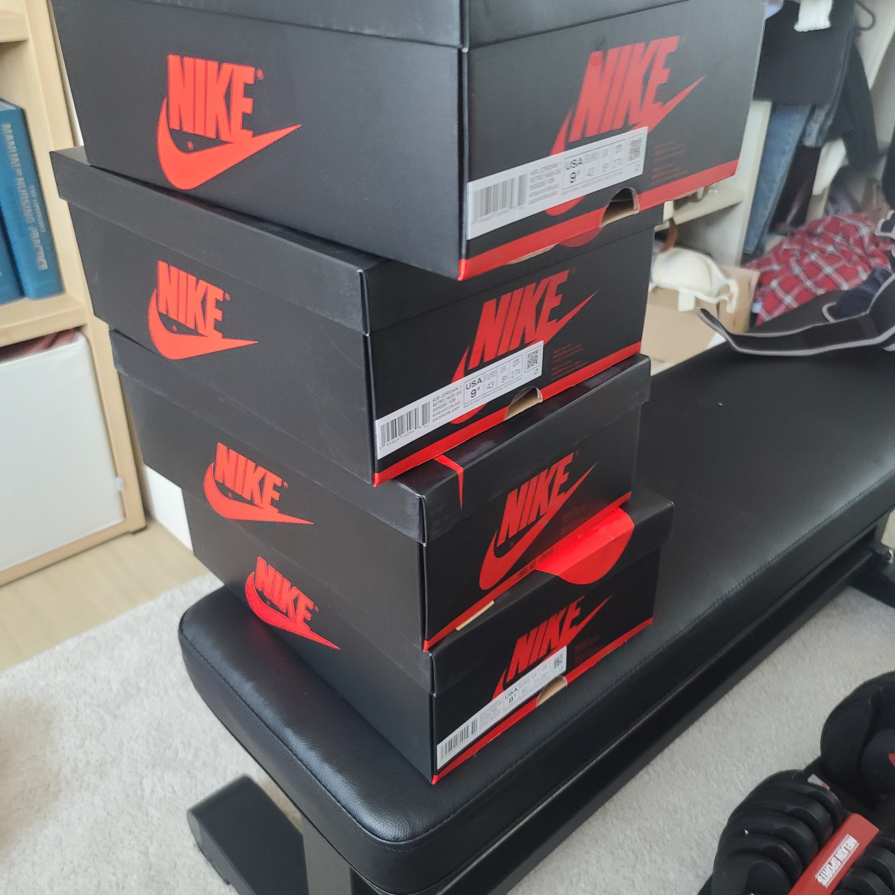 Jordan 1 Retro High OG Bleached Coral 착용 스타일