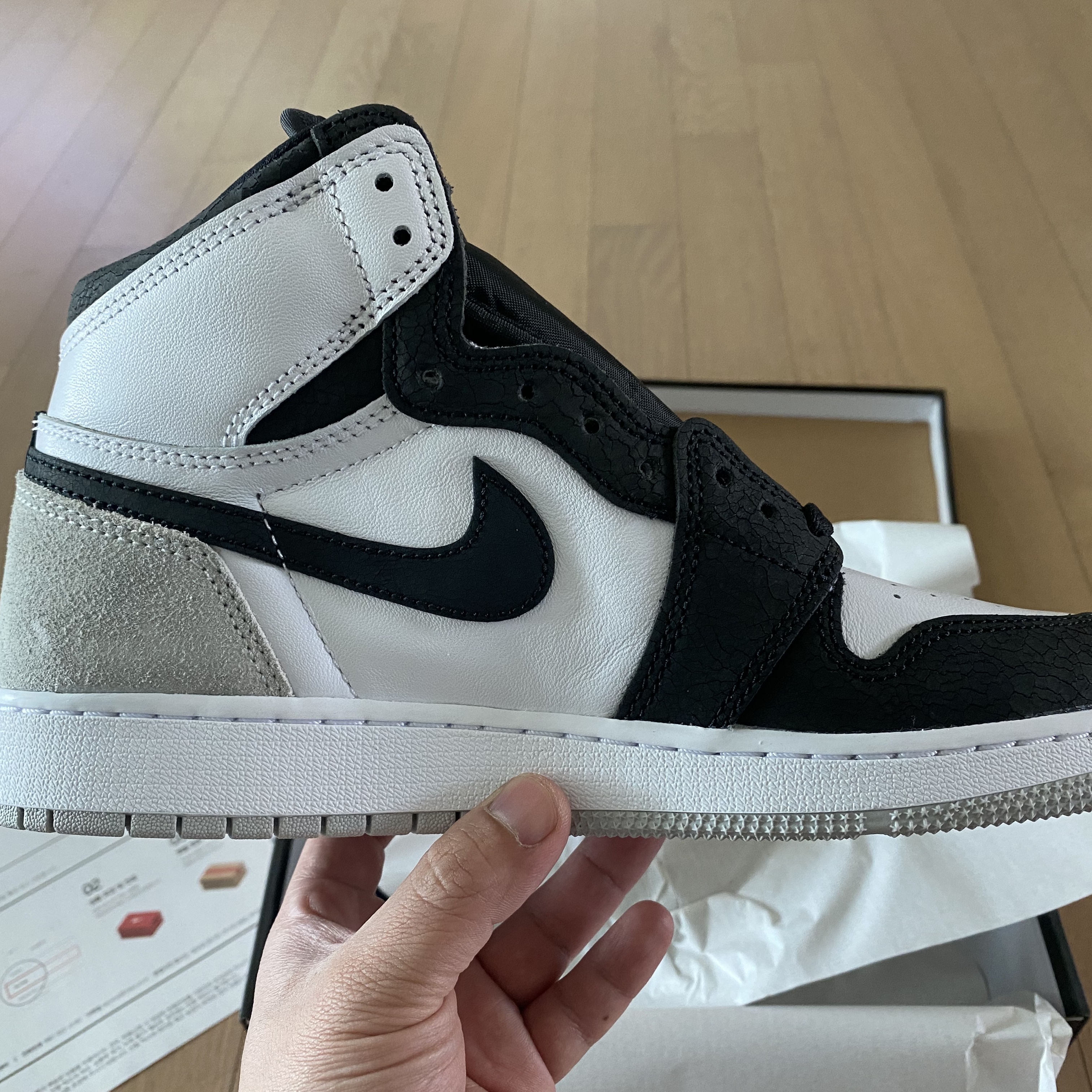 (GS) Jordan 1 Retro High OG Bleached Coral 착용 스타일 - 2