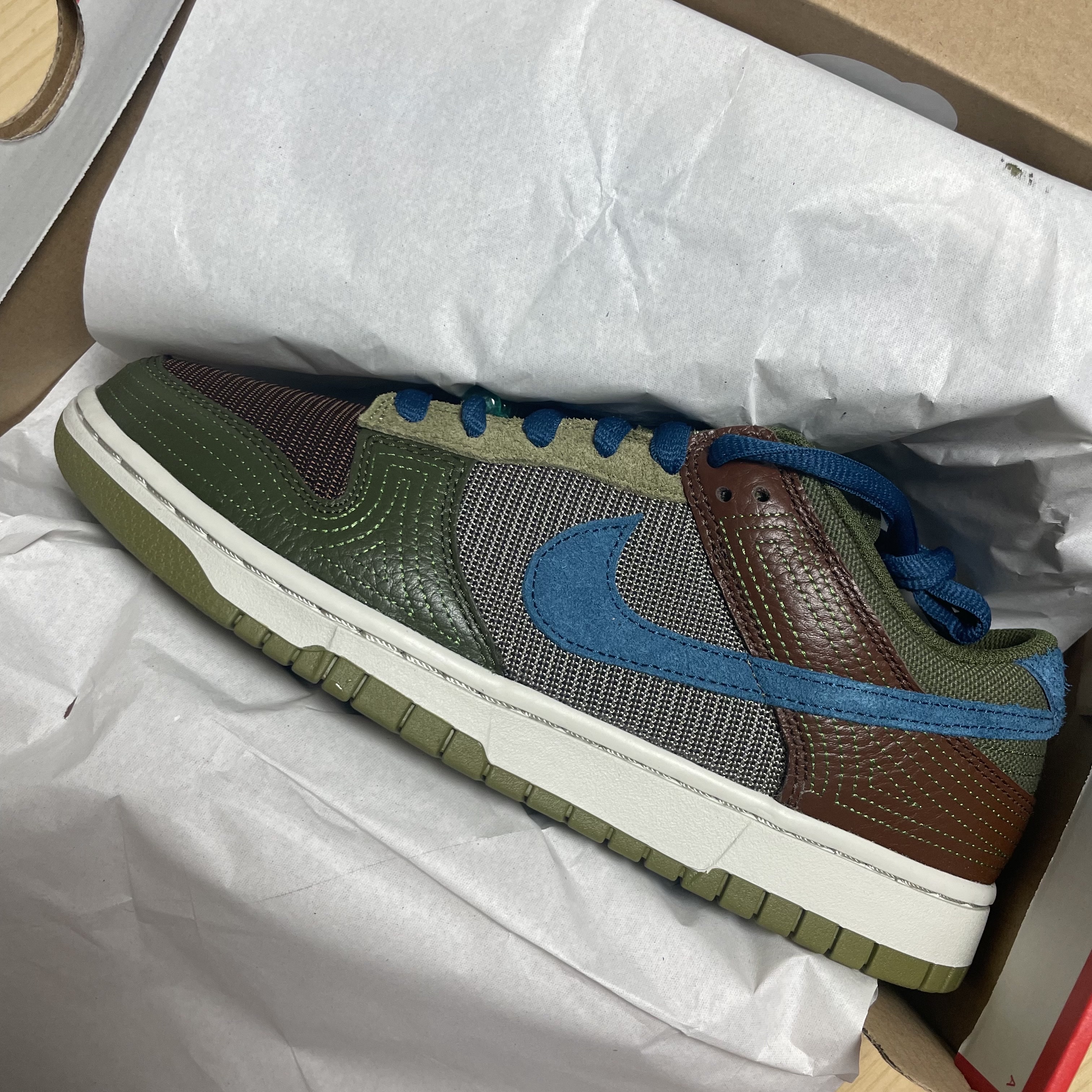 Nike Dunk Low NH Jade 착용 스타일 - 1