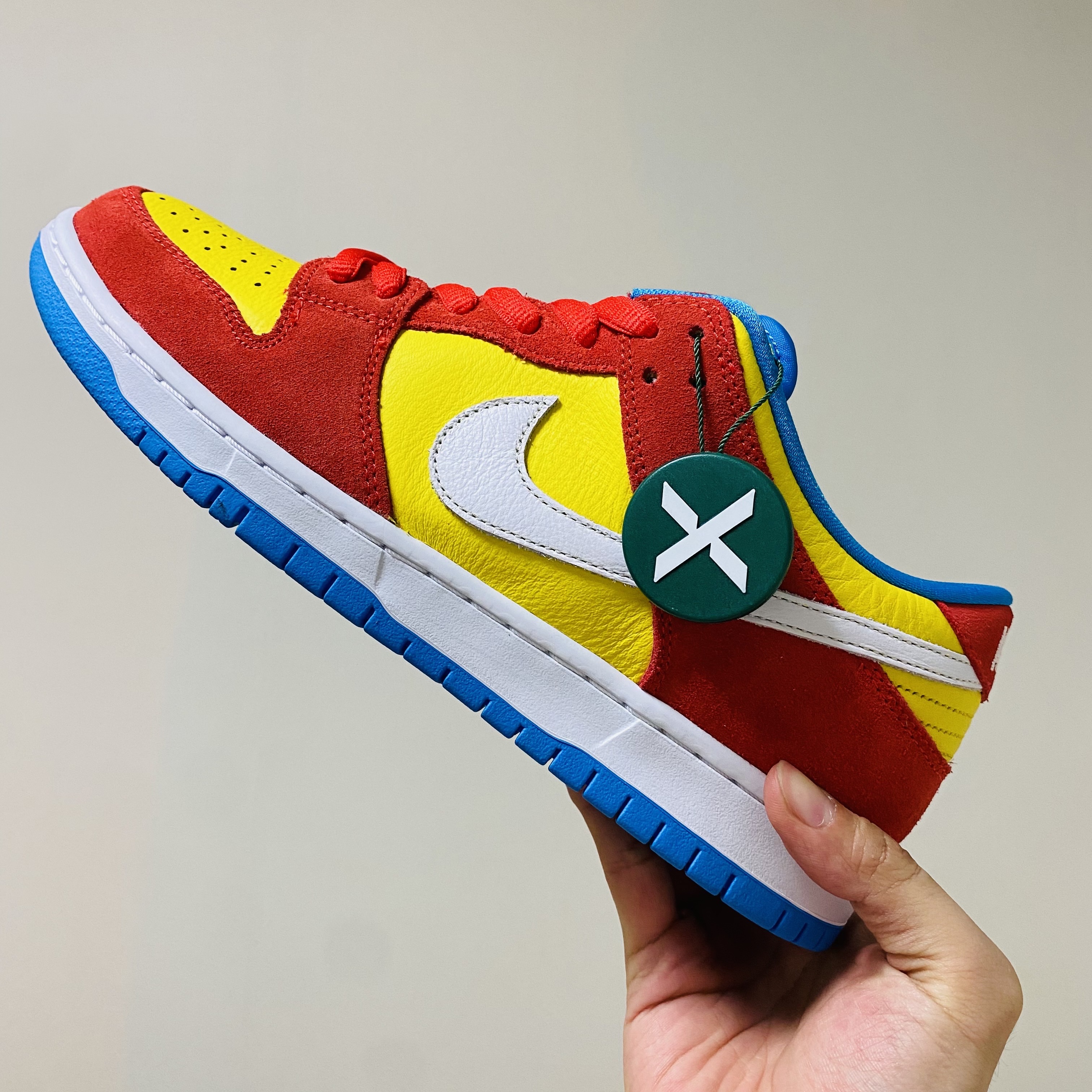 Nike SB Dunk Low Pro Habanero Red 착용 스타일
