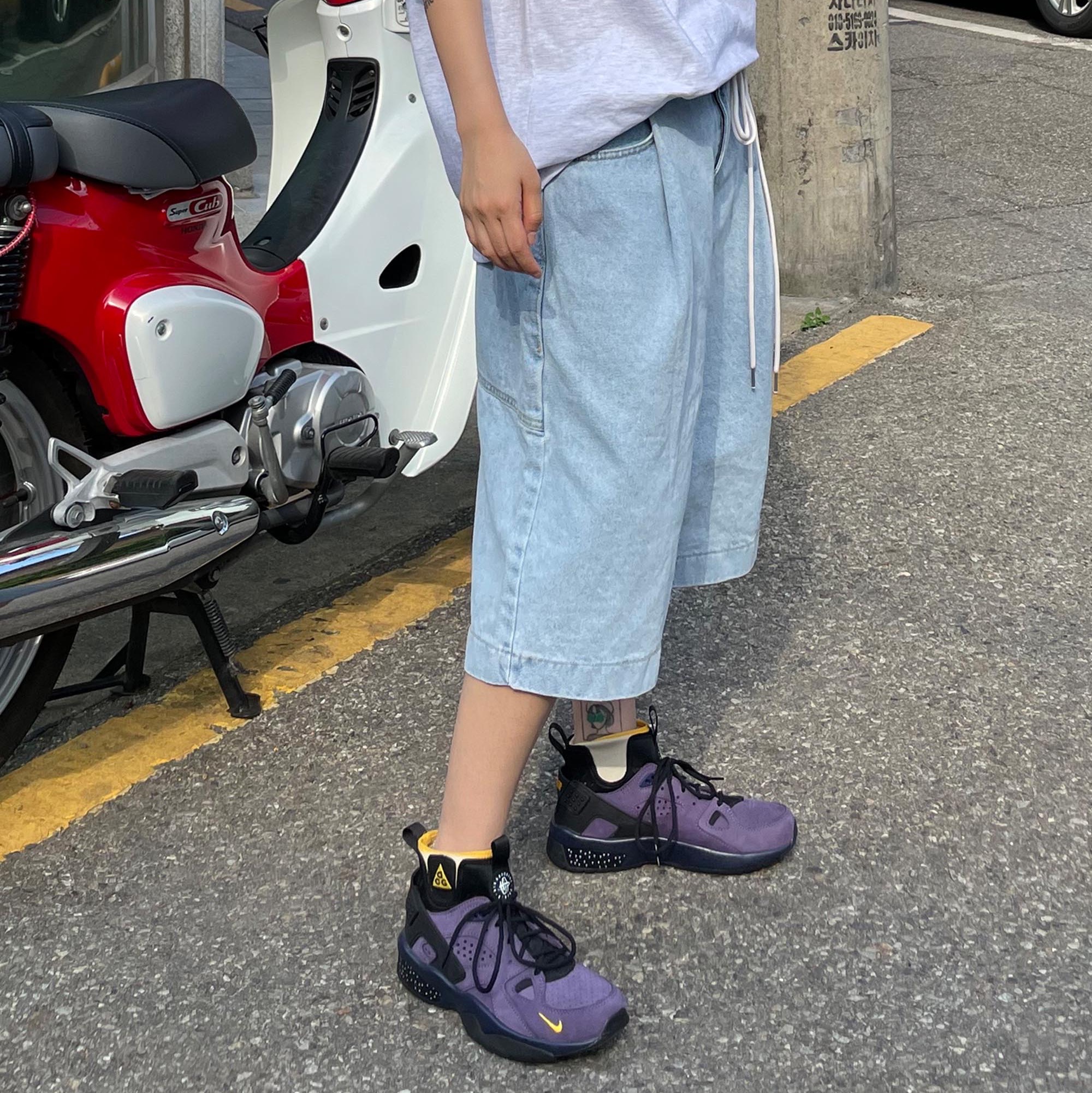 Nike ACG Air Mowabb Gravity Purple 착용 스타일 - 2