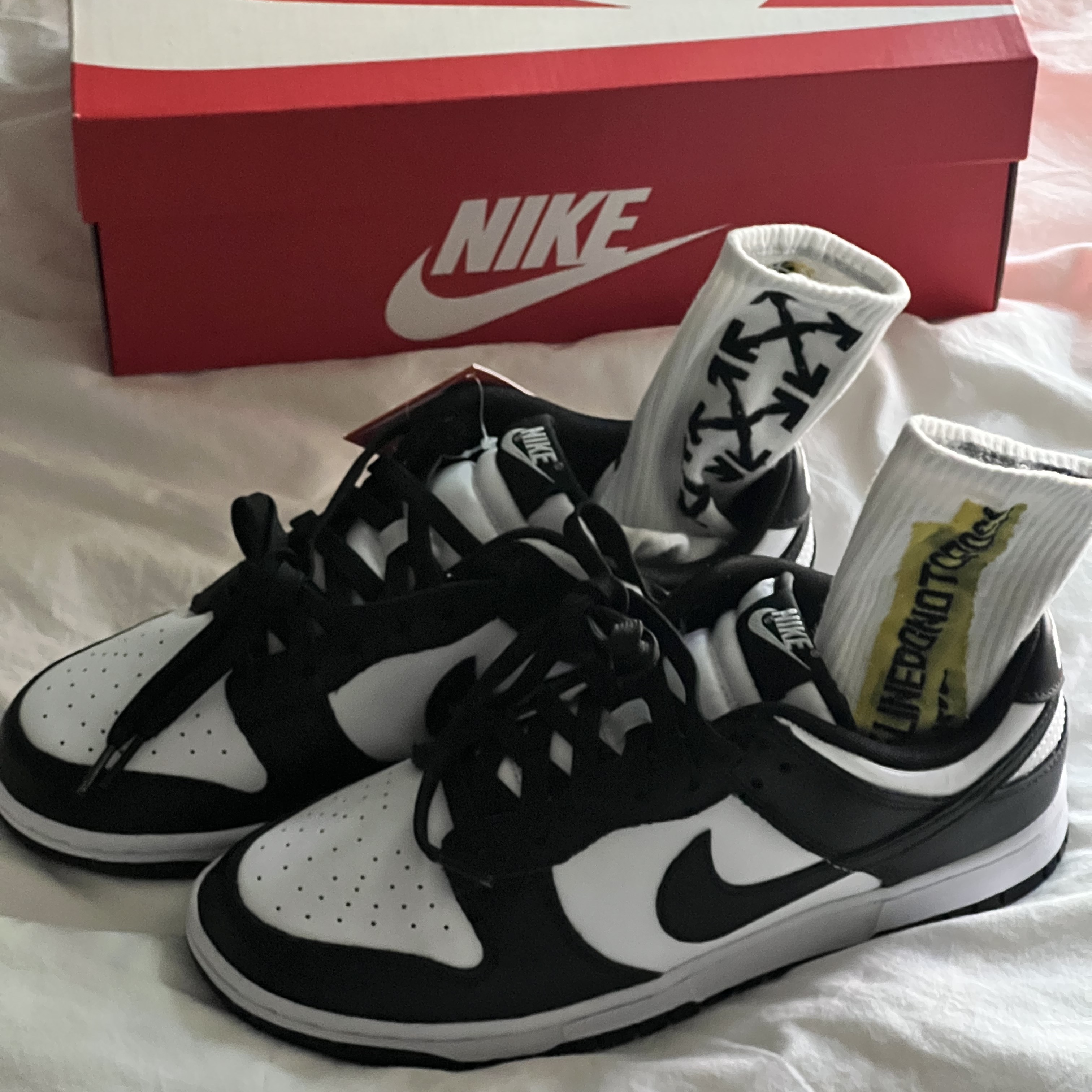 Nike Dunk Low Retro Black 착용 스타일