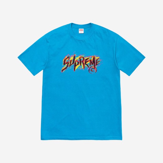 슈프림 스크래치 티셔츠 브라이트 블루- 20FW