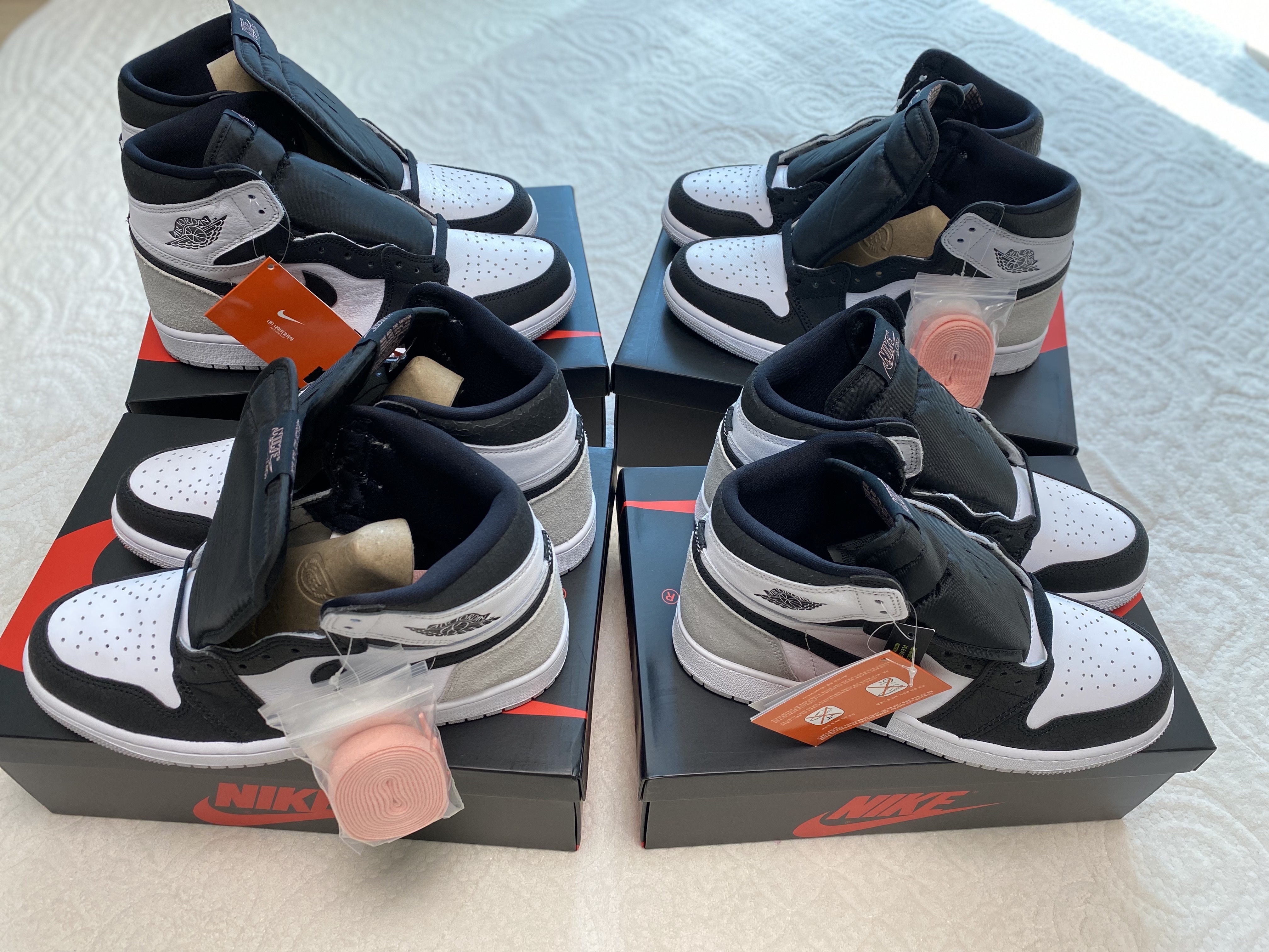 Jordan 1 Retro High OG Bleached Coral, (GS) Jordan 1 Retro High OG Bleached Coral 착용 스타일