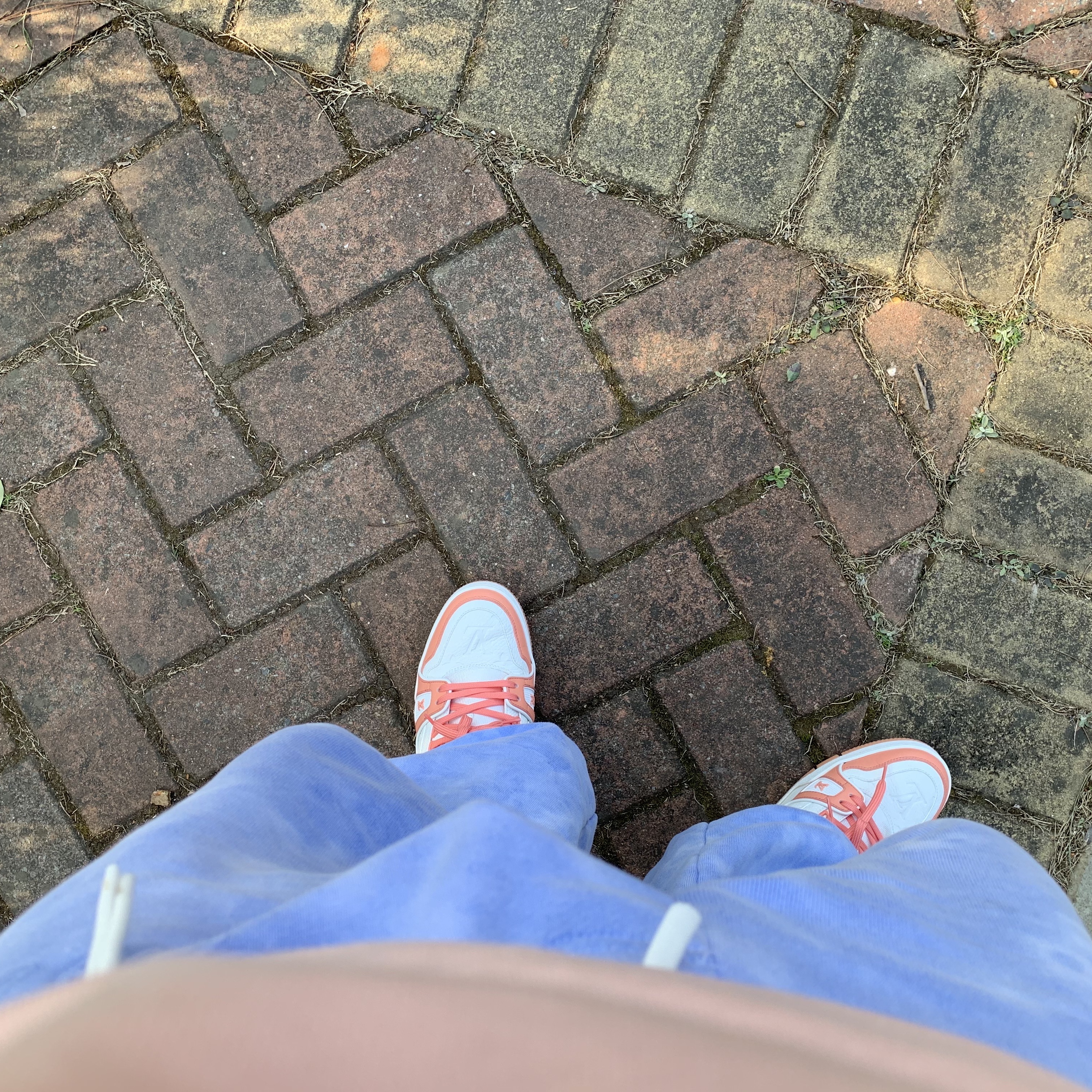 Louis Vuitton LV Trainer Sneakers Green White 착용 스타일