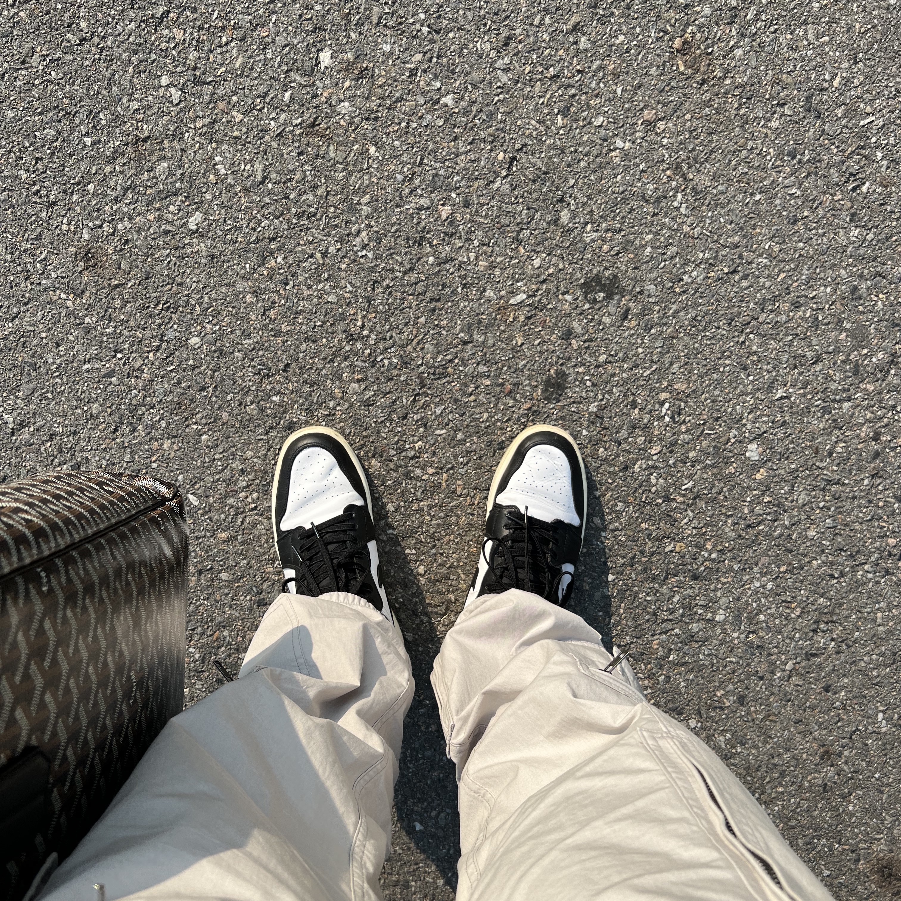 Jordan 1 Retro Barons 착용 스타일