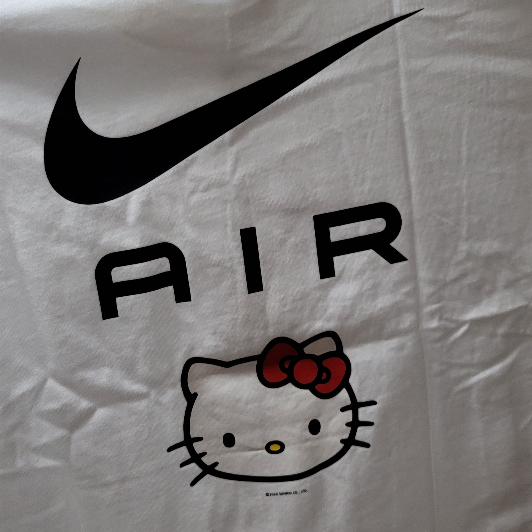 IAB Studio T-Shirt White Light Green, Nike x Hello Kitty NRG Air T-Shirt White - Asia 착용 스타일 - 2