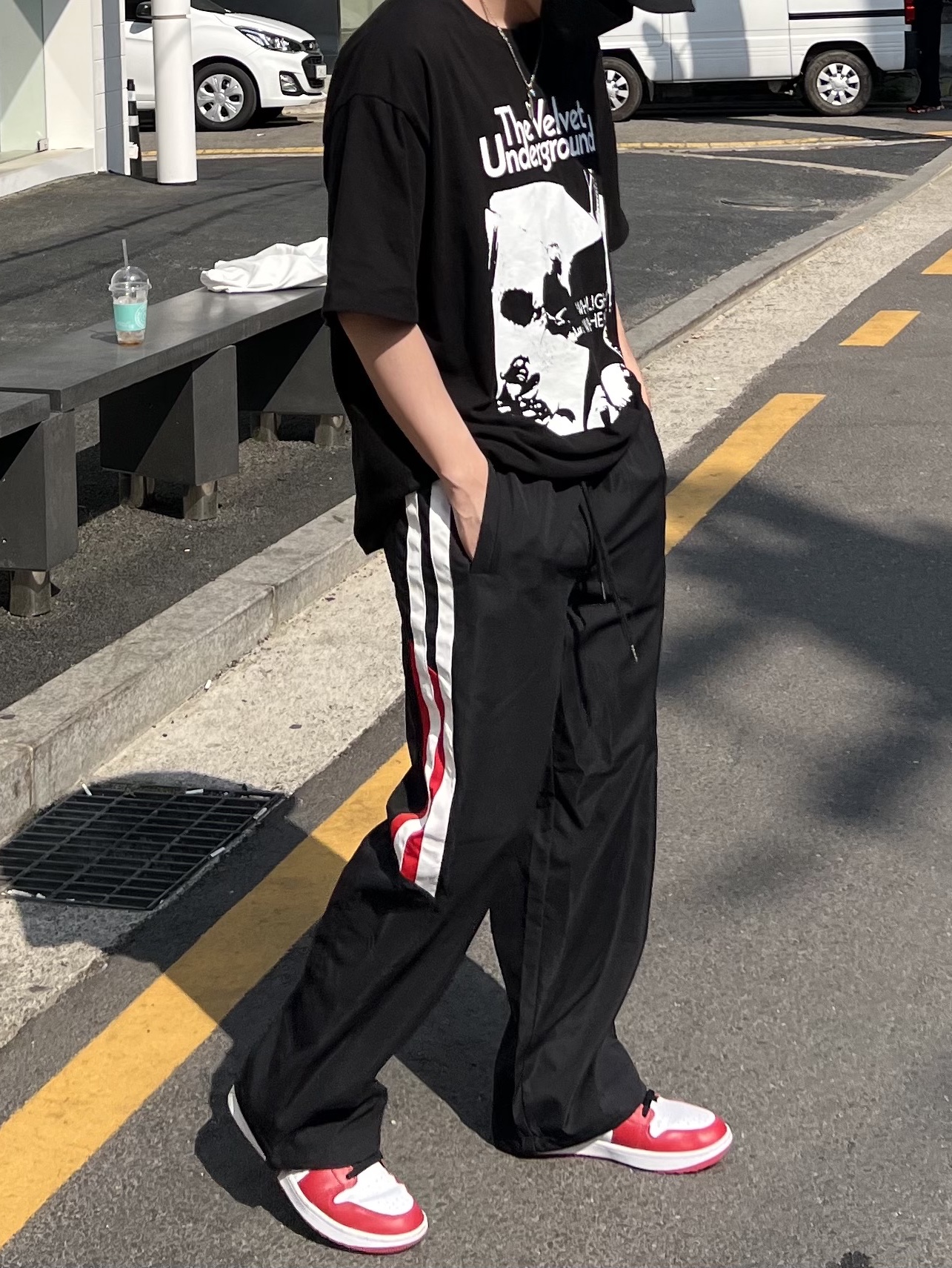 Jordan 1 Low Golf Chicago 착용 스타일 - 2