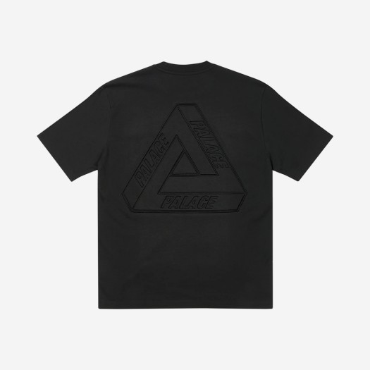 팔라스 트라이퍼그 엠보스 티셔츠 블랙 - 22SS