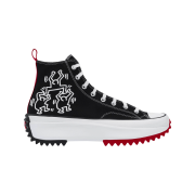 Converse x Keith Haring Run Star Hike Hi Black Red
