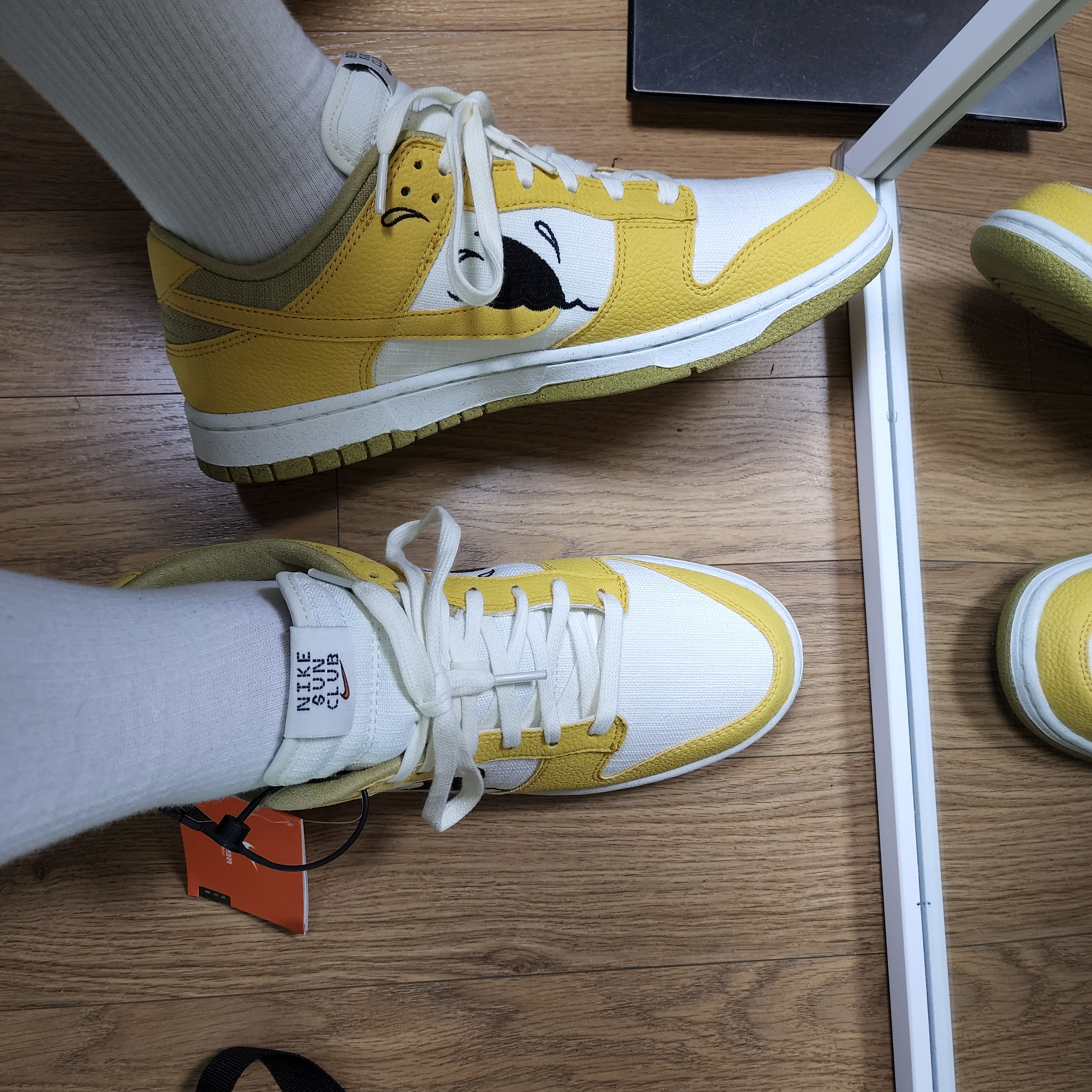 Nike Dunk Low Retro SE Next Nature Nike Sun Club 착용 스타일 - 2