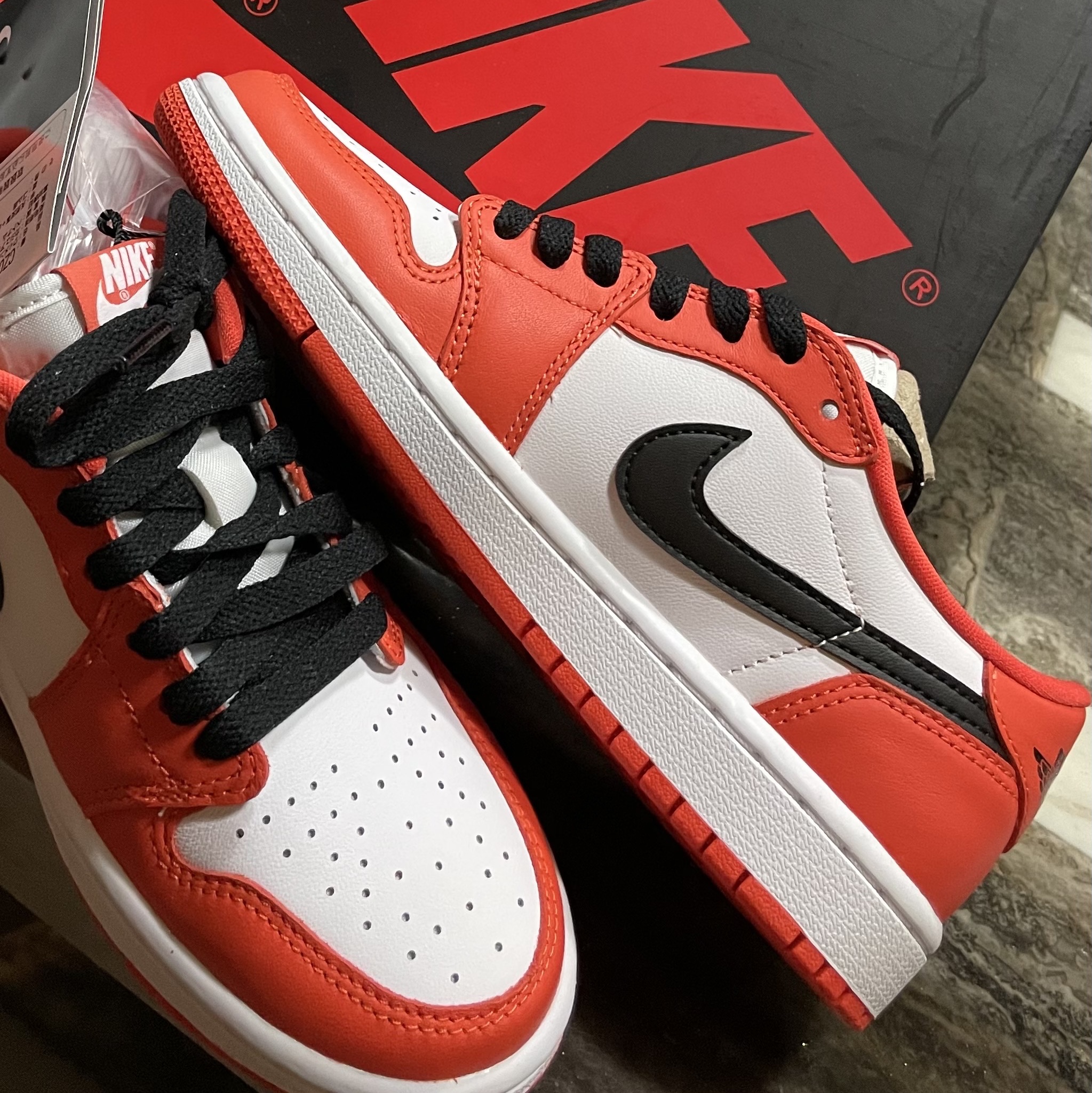 (W) Jordan 1 Low OG Starfish 착용 스타일