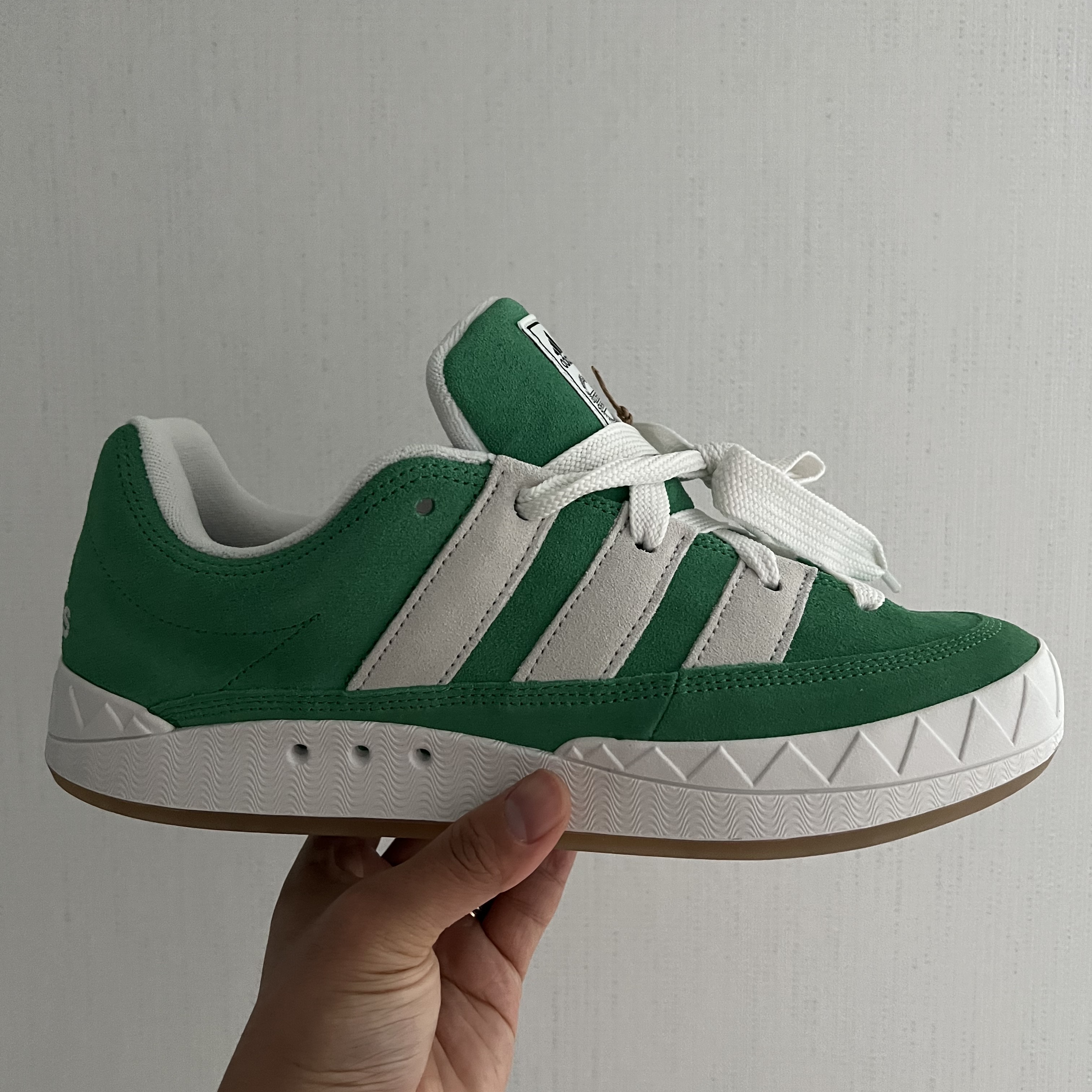 Adidas Adimatic Green 착용 스타일 - 1