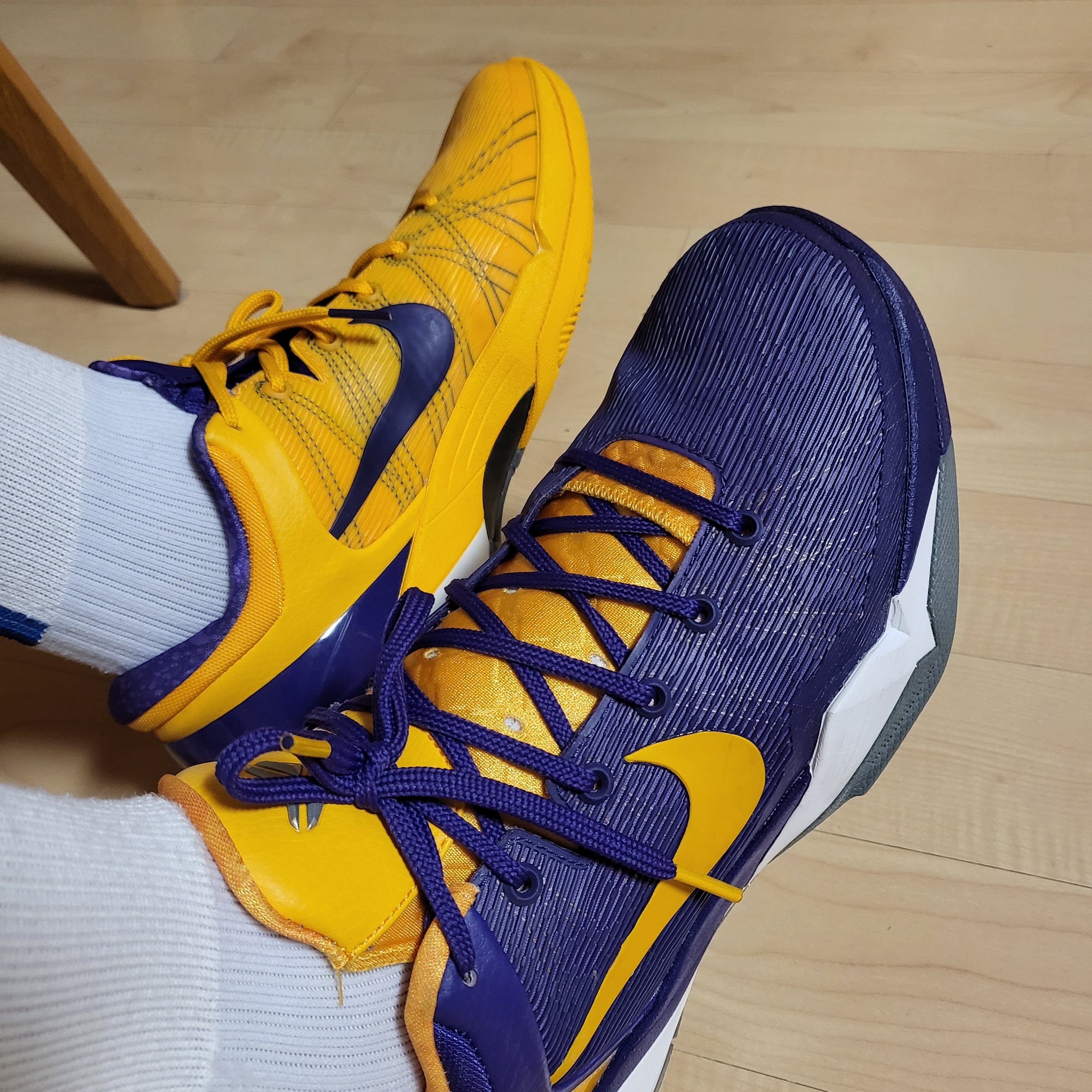 Nike Zoom Kobe 7 System Yin and Yang 착용 스타일 - 2