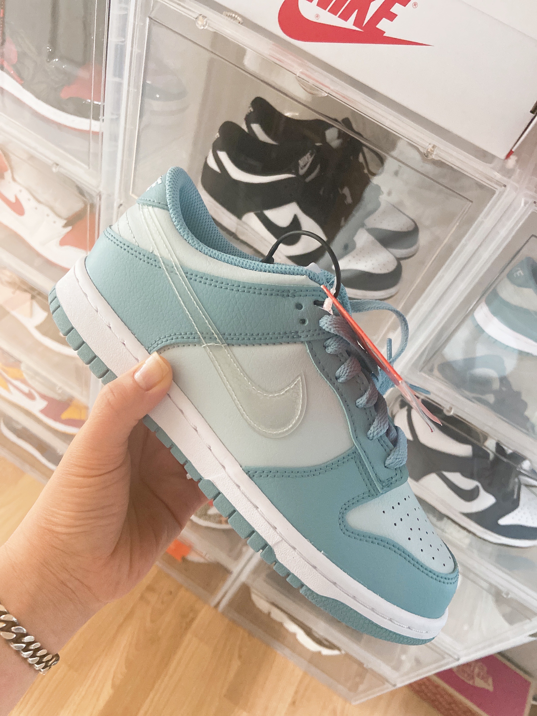 (GS) Nike Dunk Low Aura 착용 스타일