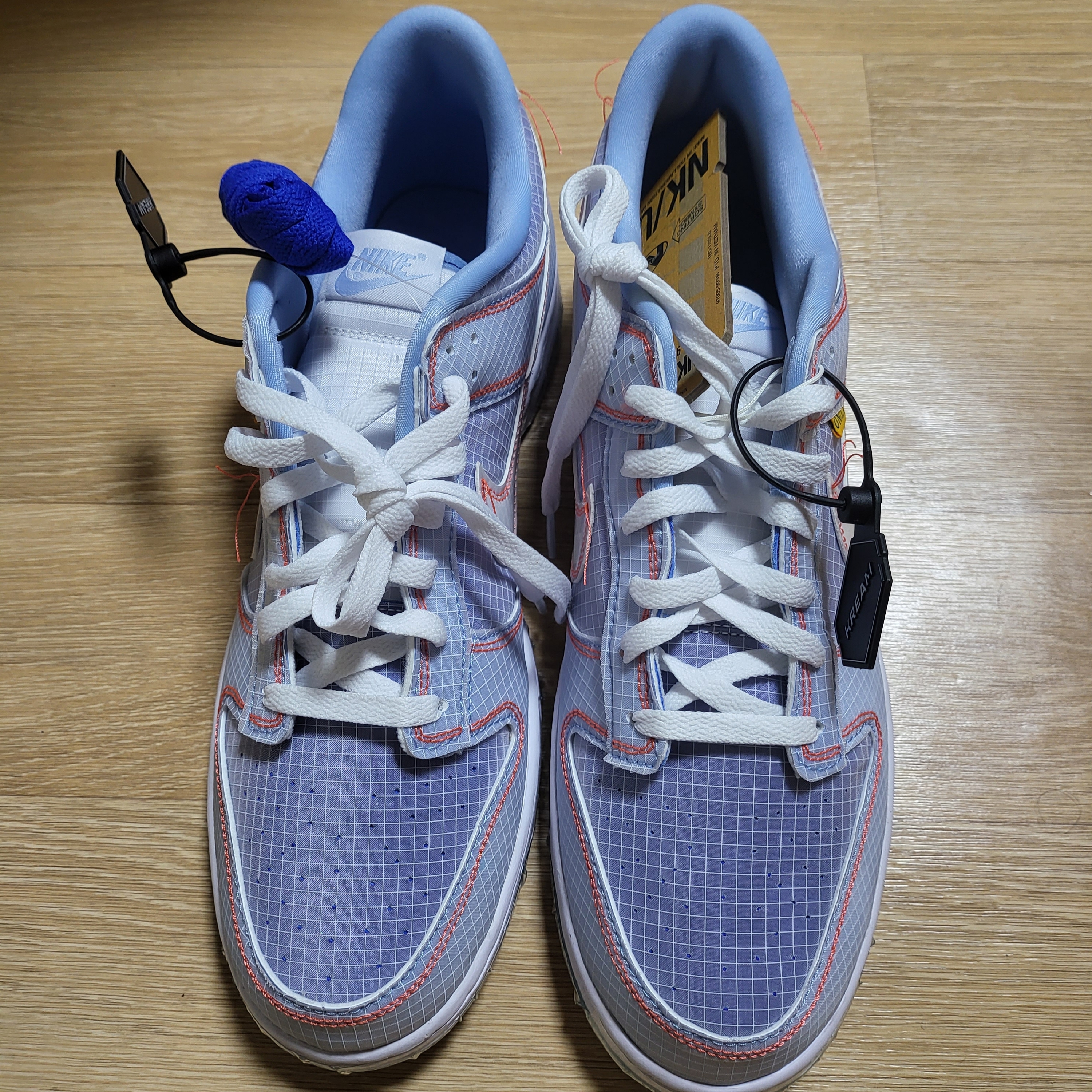 Nike x Union Dunk Low Passport Pack Argon, Nike Dunk Low Retro SE Next Nature Nike Sun Club 착용 스타일 - 1