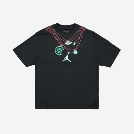 조던 x 클랏 숏슬리브 티셔츠 블랙 - 아시아
