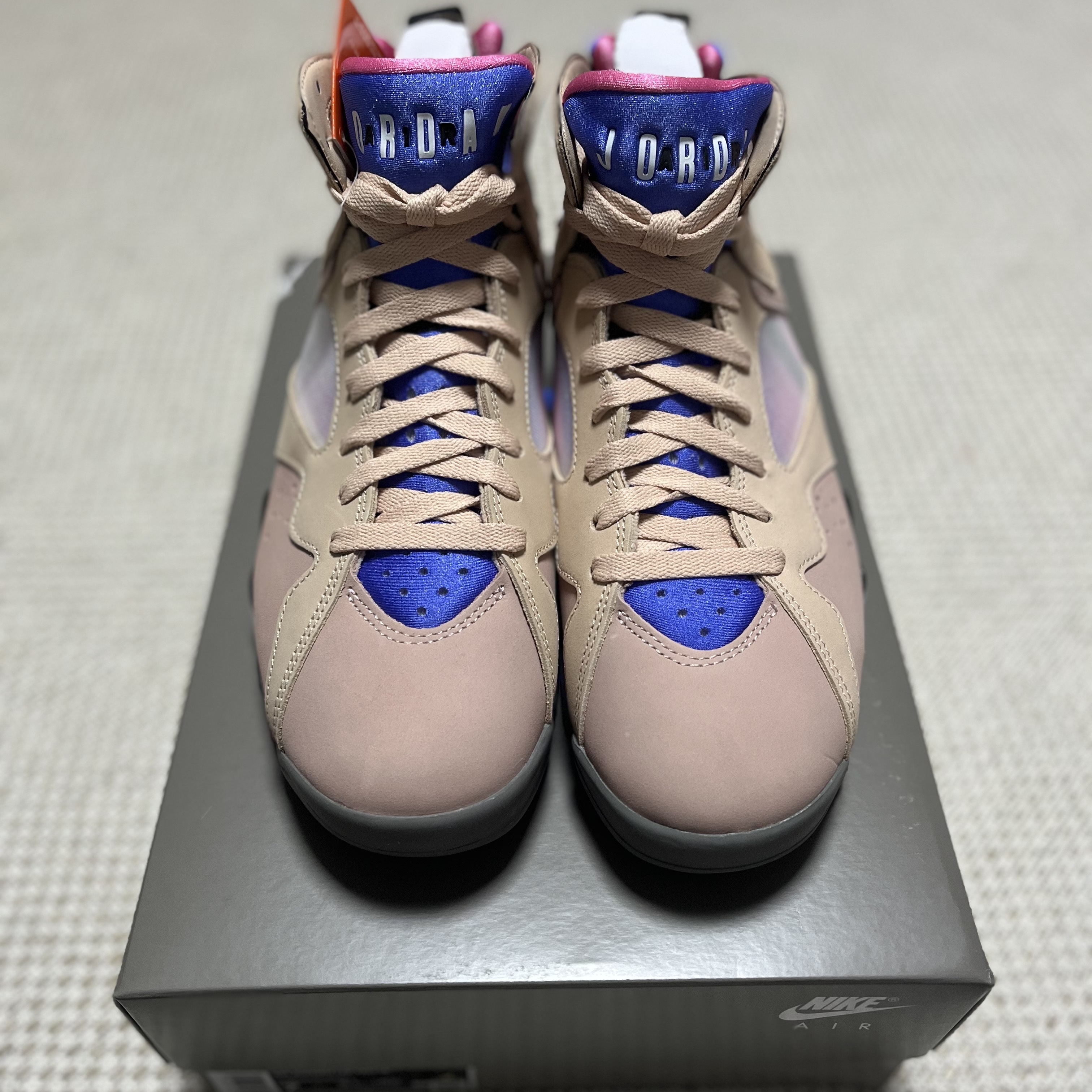 Jordan 7 Retro SE Sapphire 착용 스타일 - 2