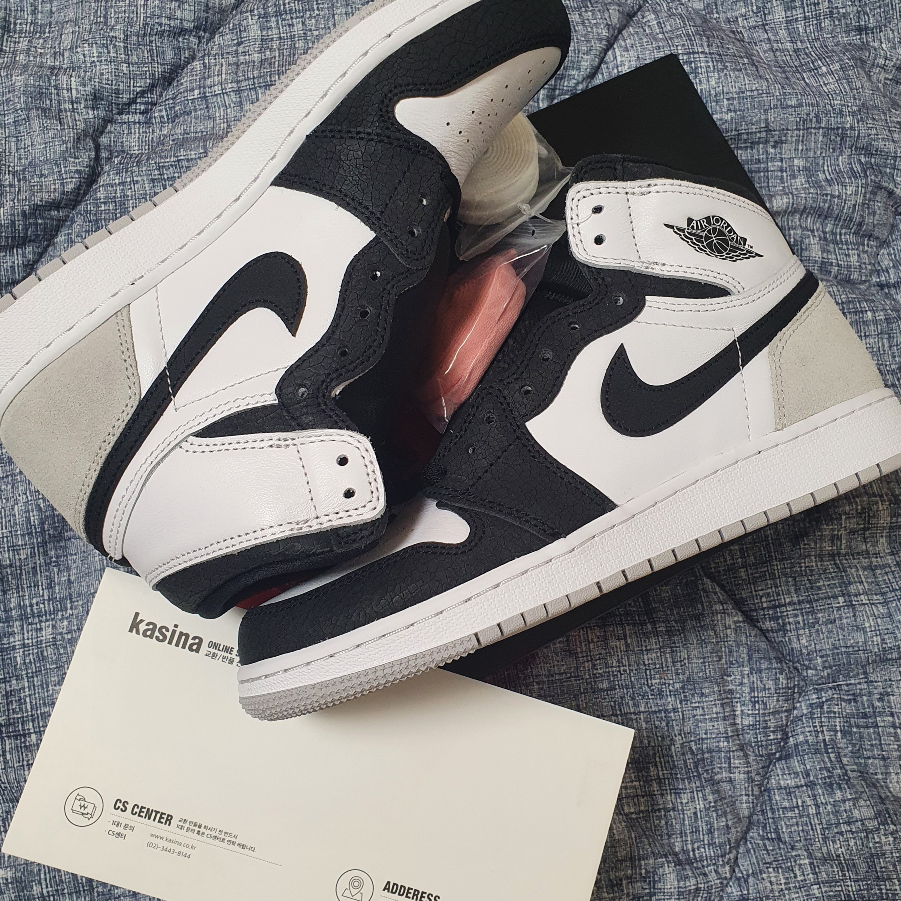 (GS) Jordan 1 Retro High OG Bleached Coral 착용 스타일
