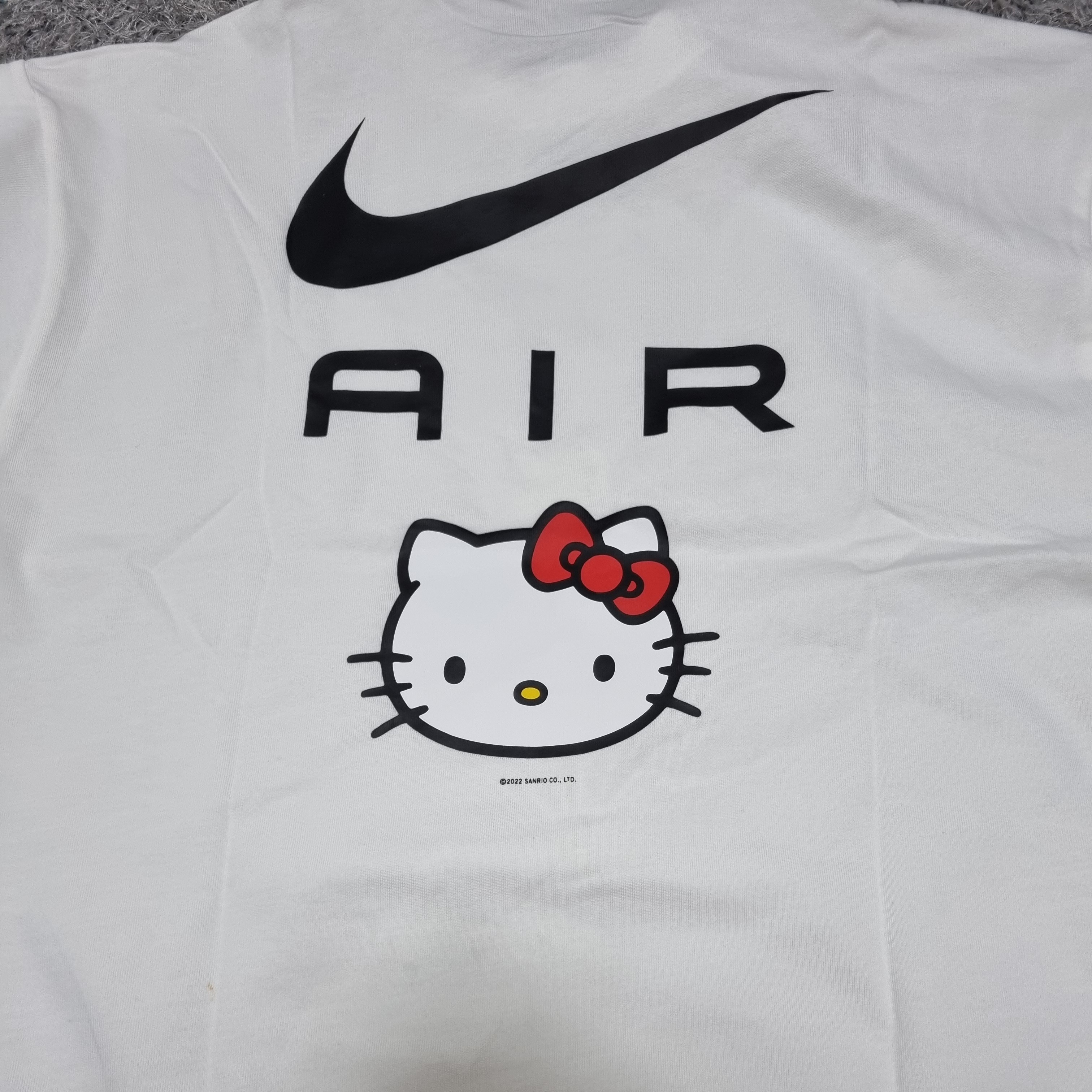 Nike x Hello Kitty NRG Air T-Shirt White - Asia 착용 스타일 - 2