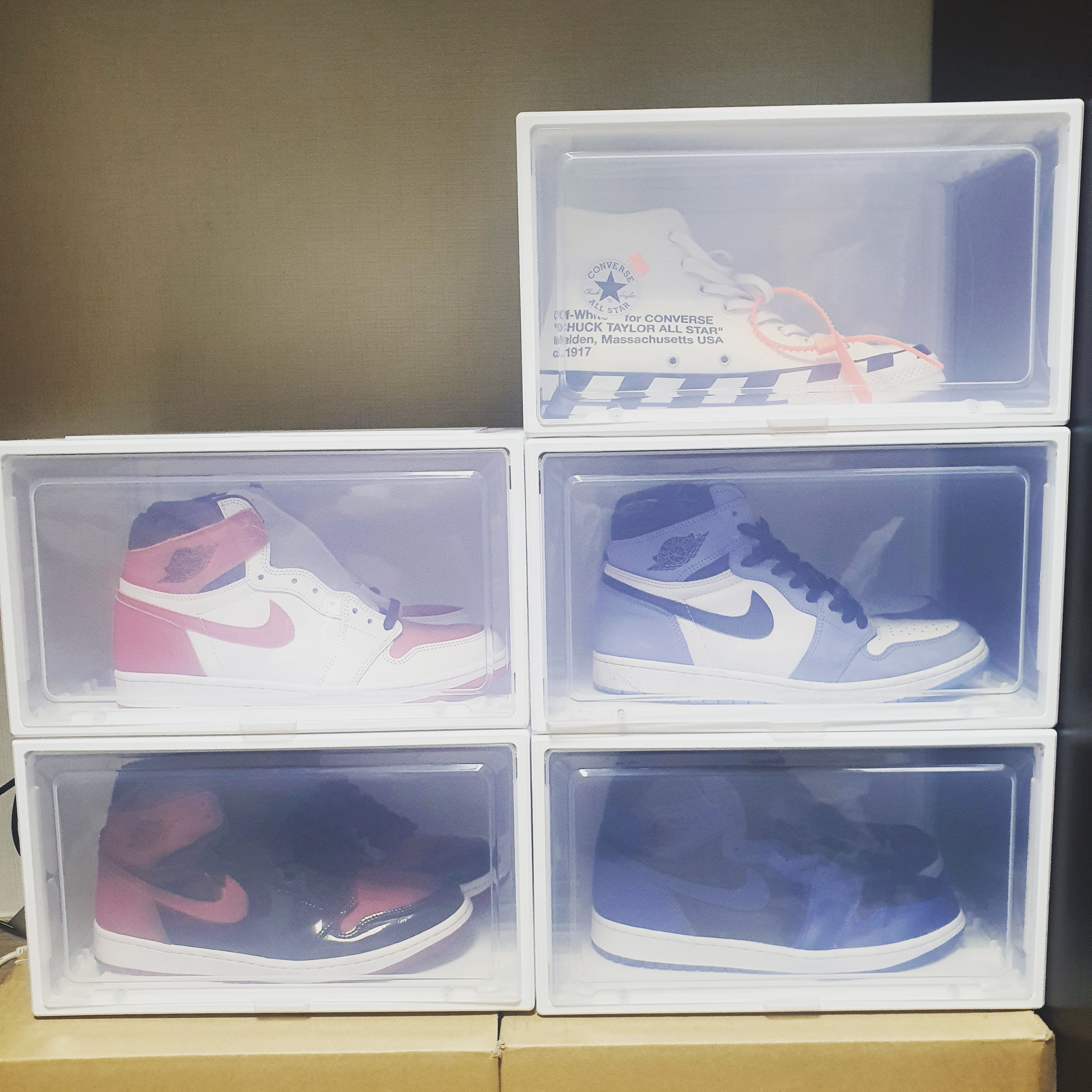 Jordan 1 Retro High OG Patent Bred, Jordan 1 Retro High OG University Blue 착용 스타일
