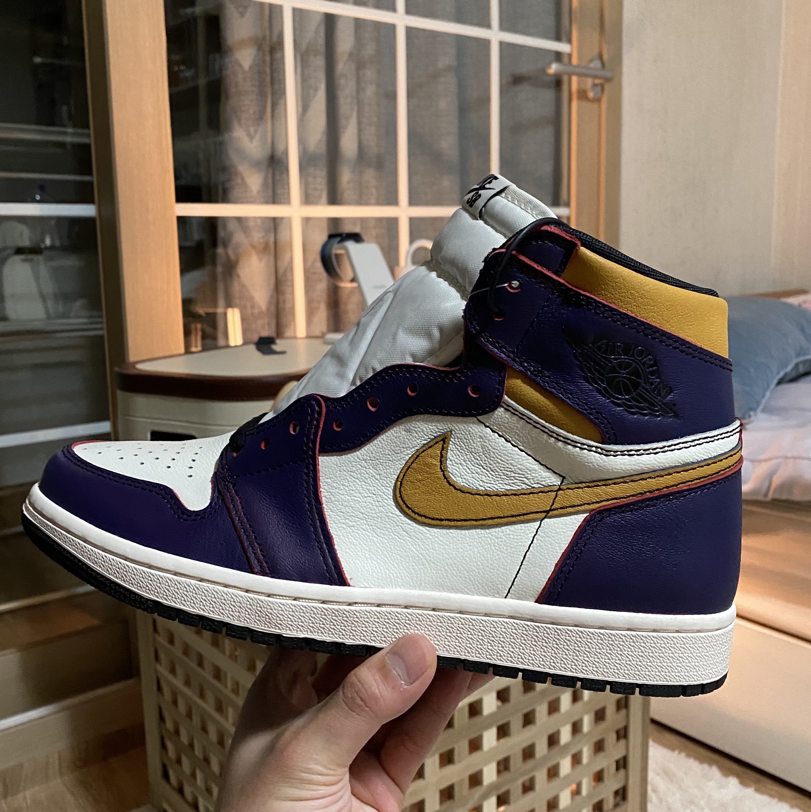 Jordan 1 Retro High OG Defiant SB LA to Chicago 착용 스타일 - 4