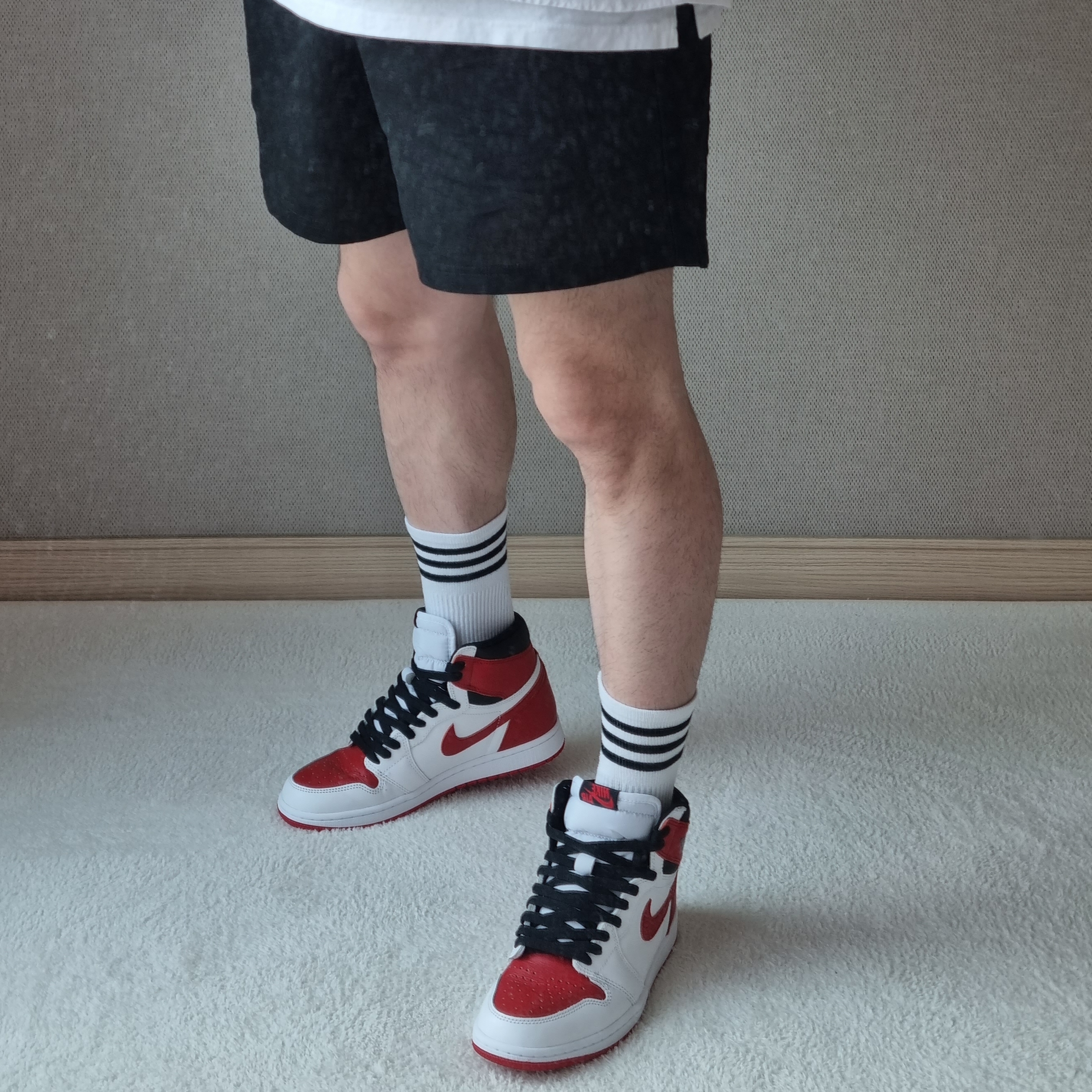 Jordan 1 Retro High OG Heritage 착용 스타일