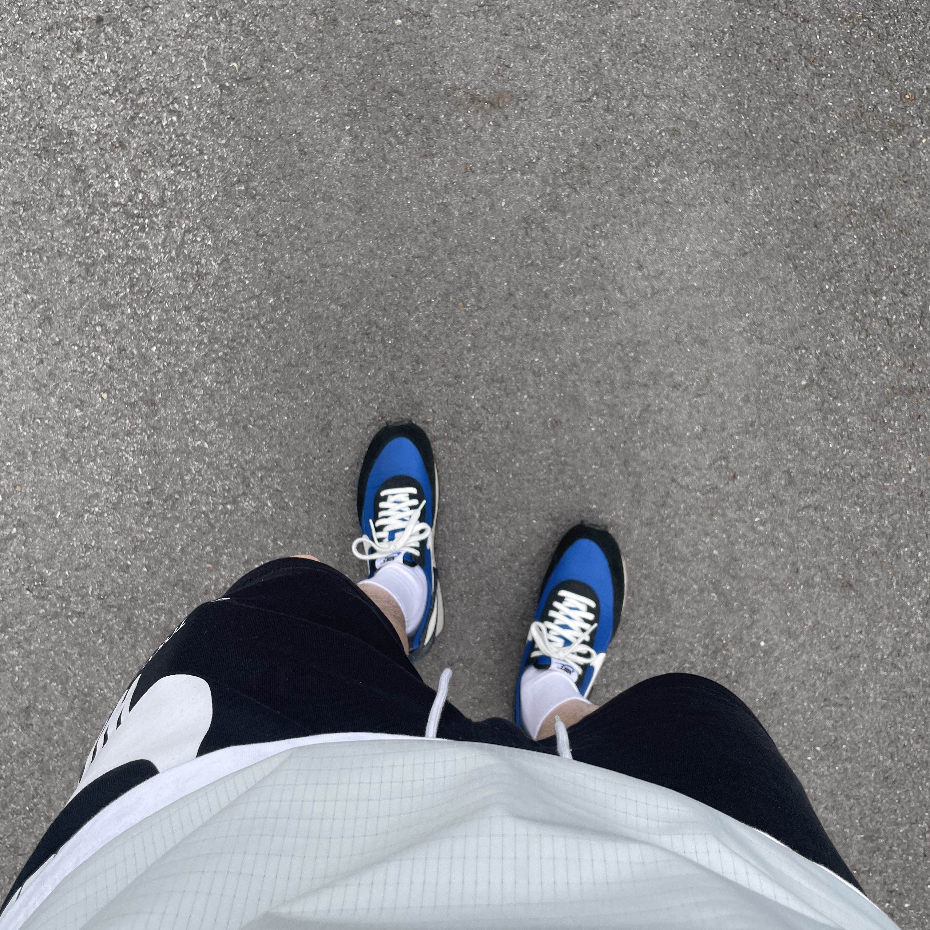 Nike x Undercover Daybreak Blue Jay 착용 스타일