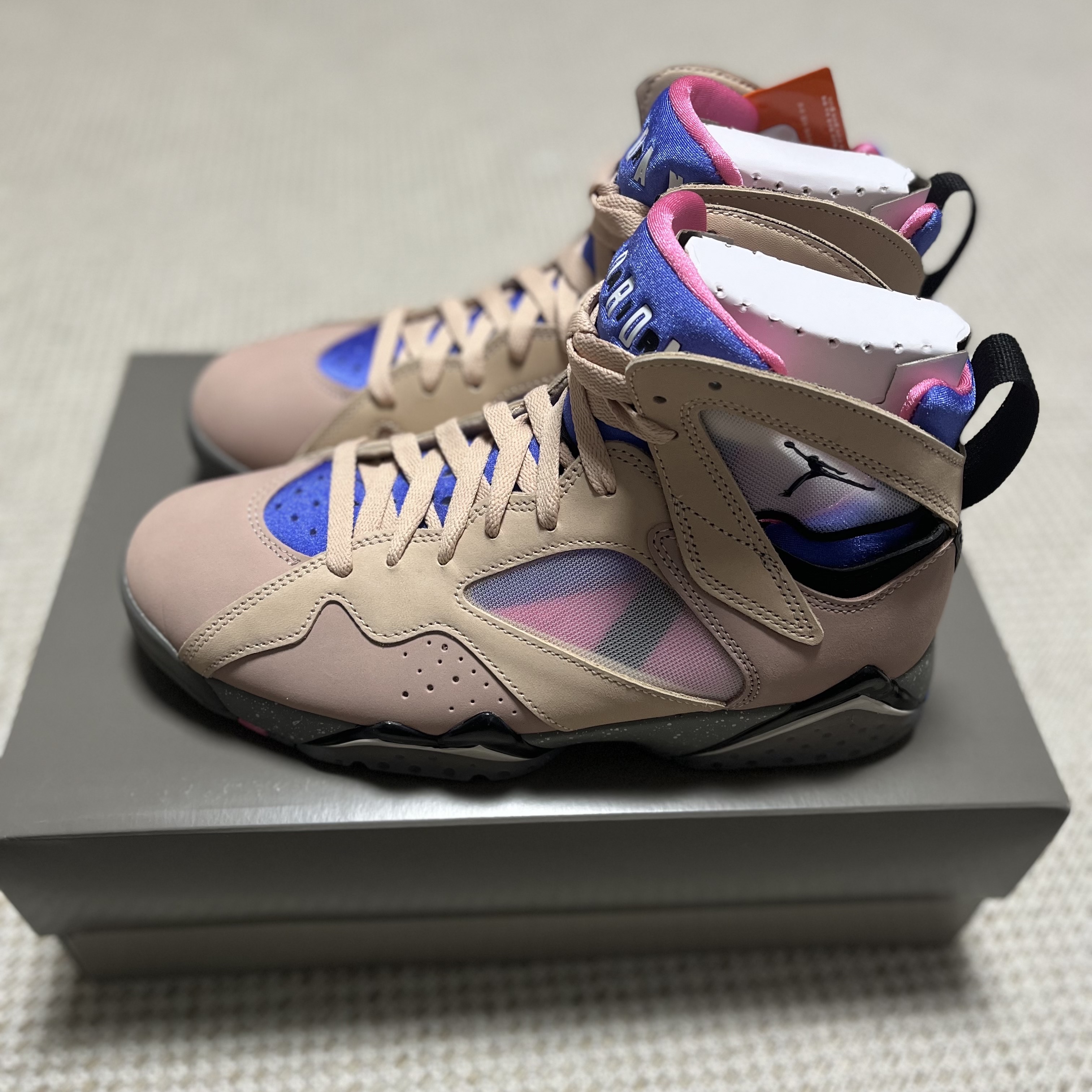 Jordan 7 Retro SE Sapphire 착용 스타일 - 1