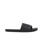 Maison Margiela Embossed Logo Tabi Slide Black