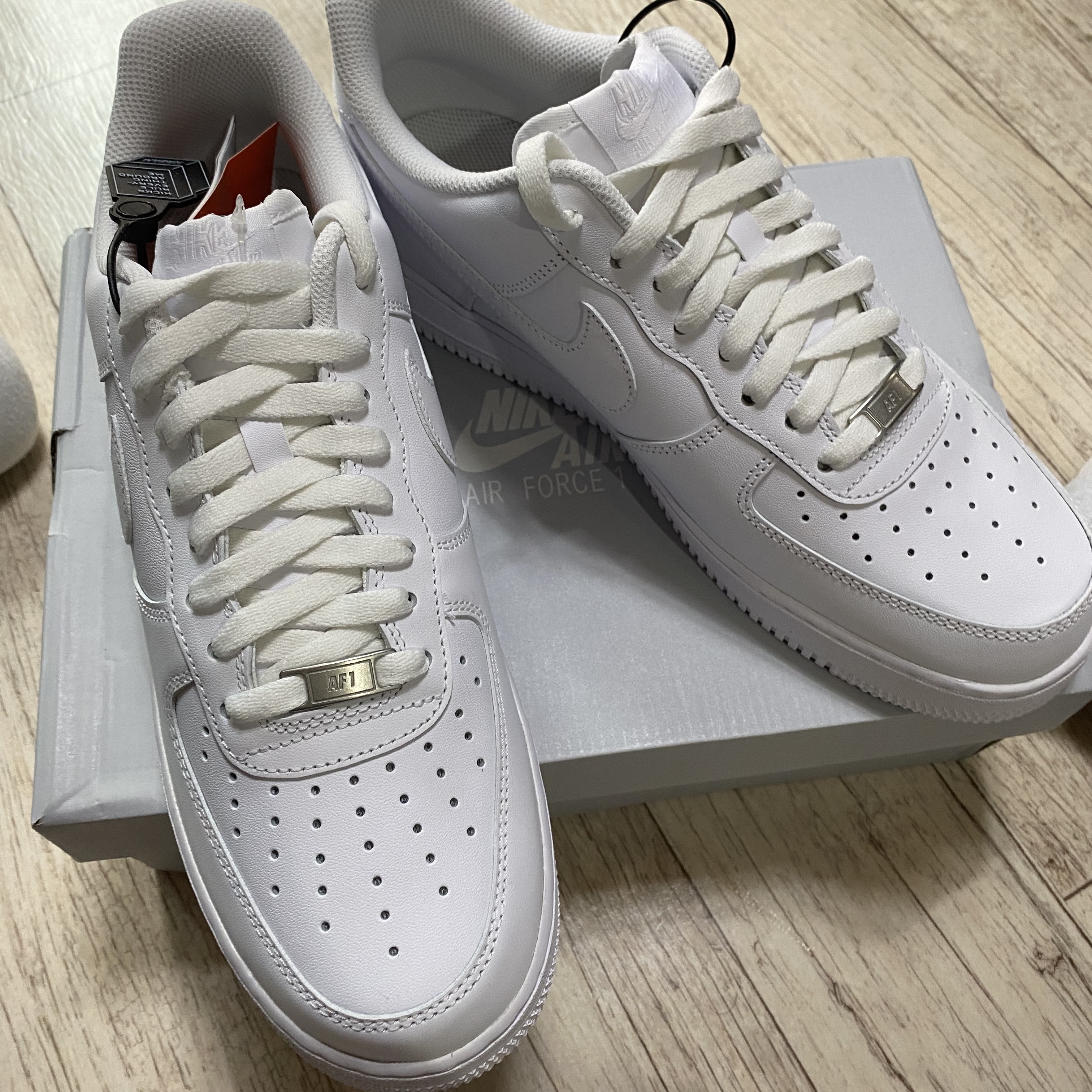 Nike Air Force 1 '07 Low White 착용 스타일