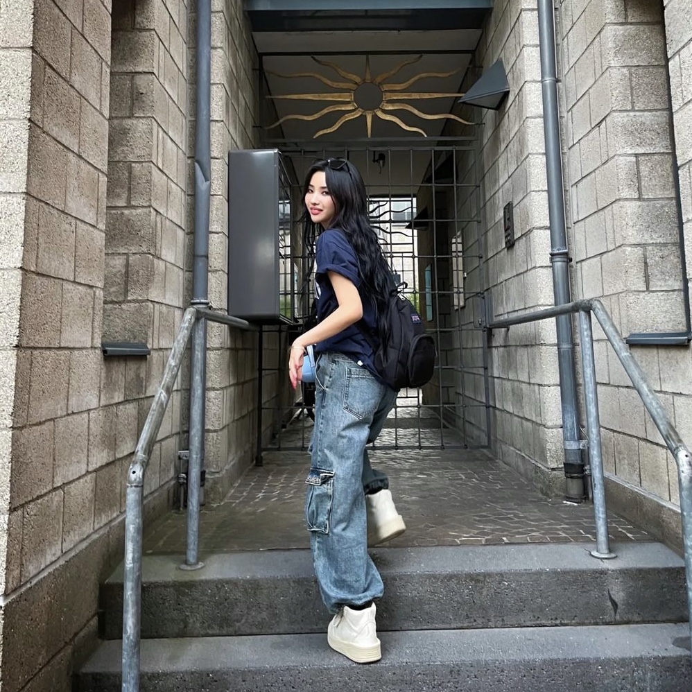 Converse x Drkshdw Turbowpn Egret 착용 스타일 - 4
