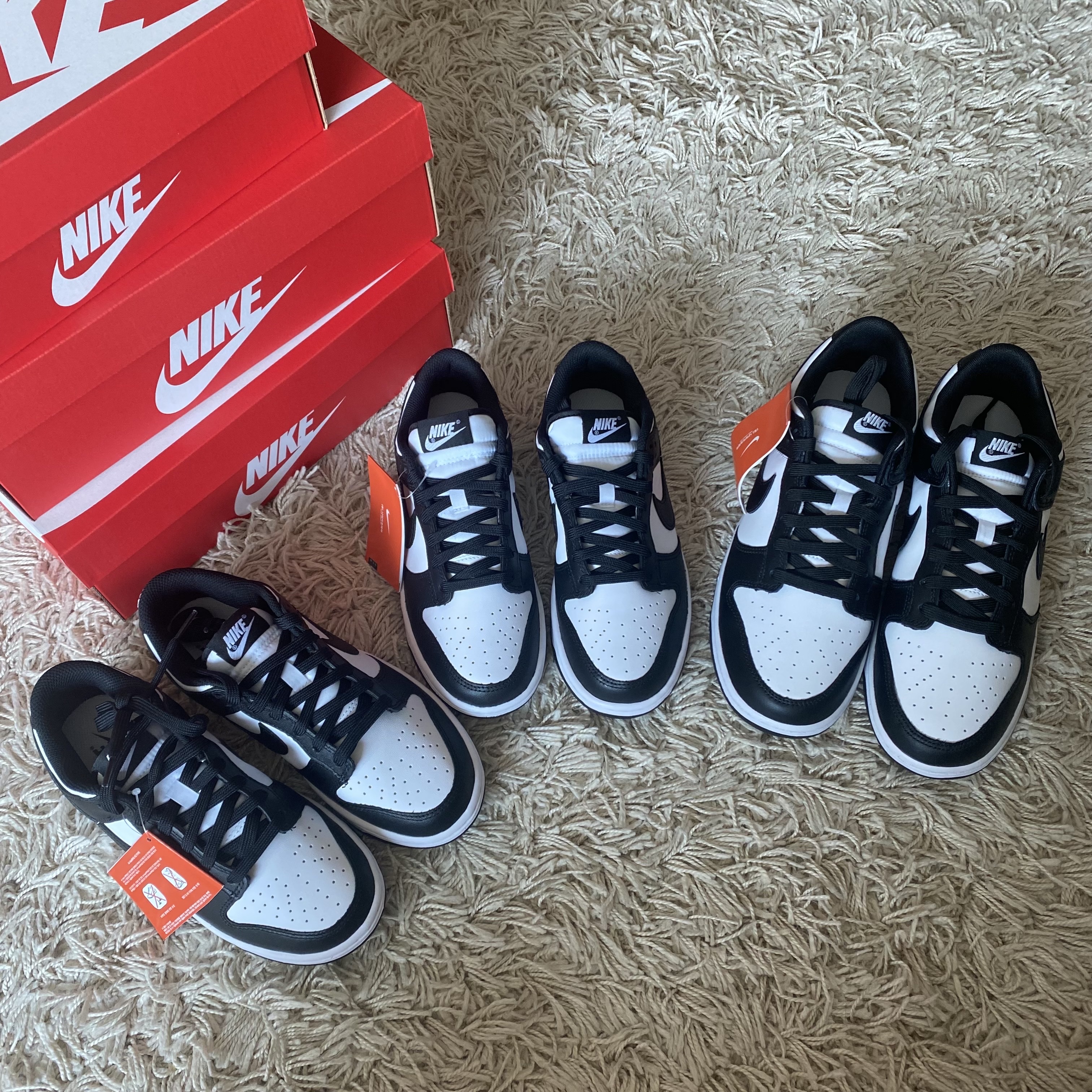 Nike Dunk Low Retro Black, (W) Nike Dunk Low Black 착용 스타일