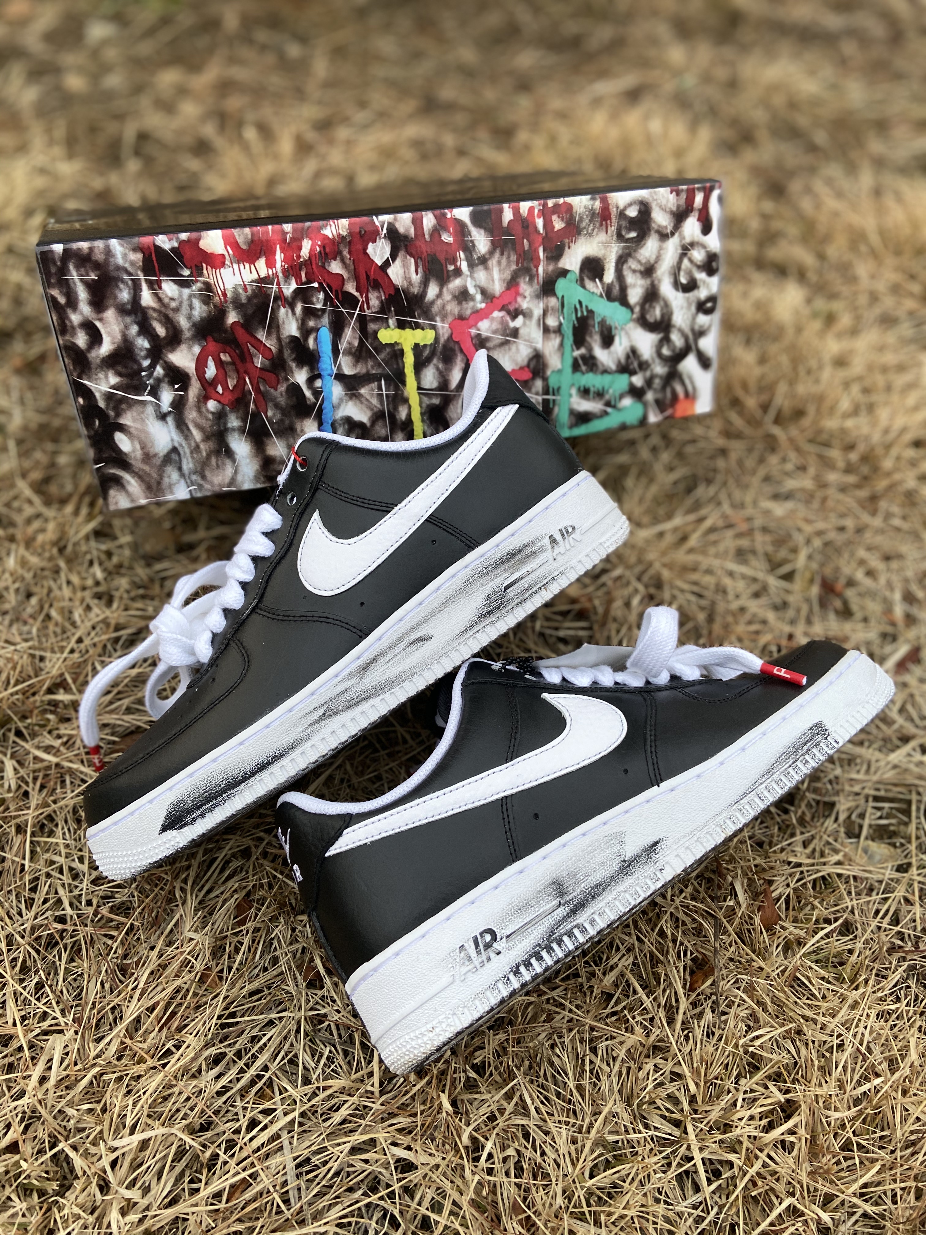 Nike x Peaceminusone Air Force 1 Low Para-Noise 착용 스타일 - 1