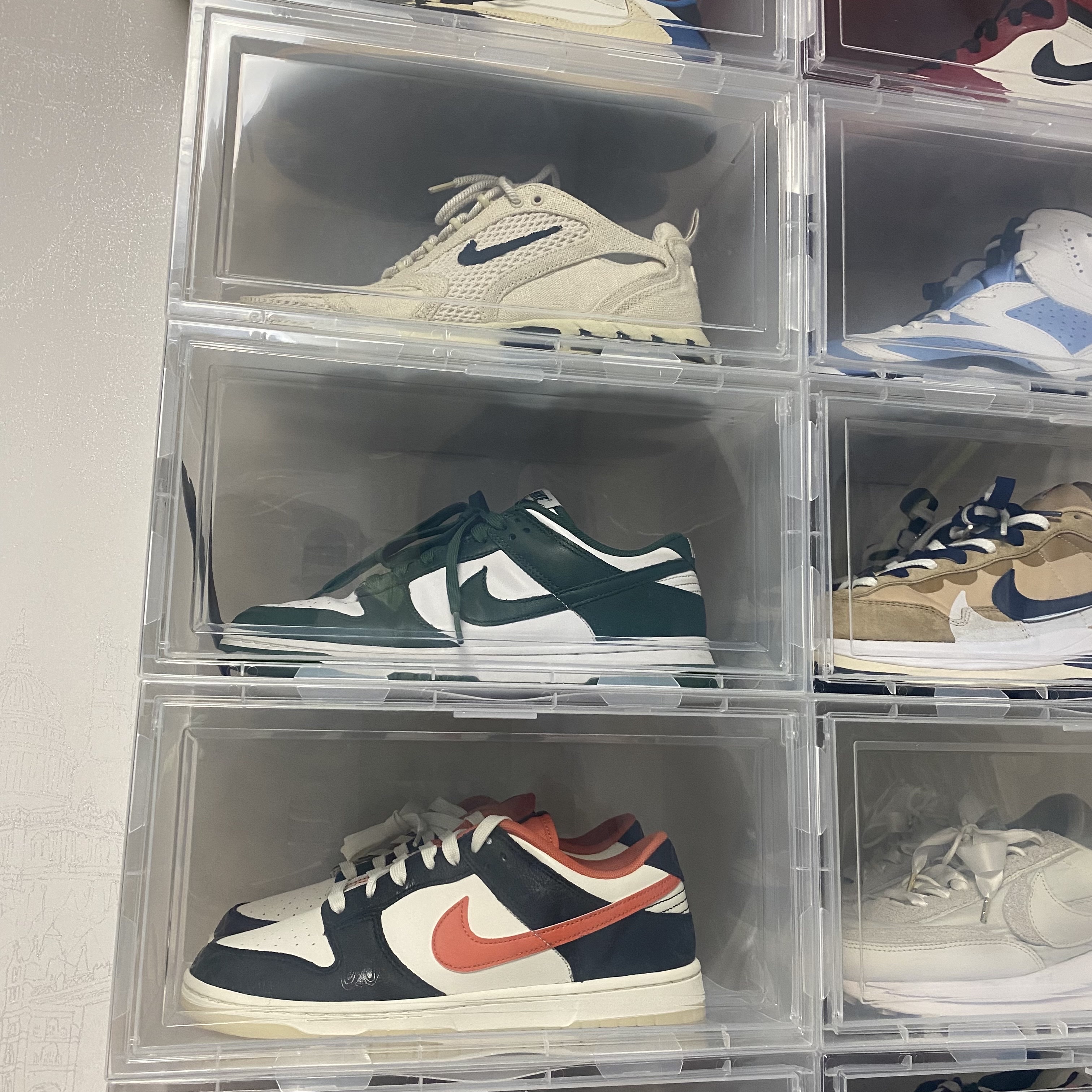 Nike Dunk Low Retro Varsity Green 착용 스타일