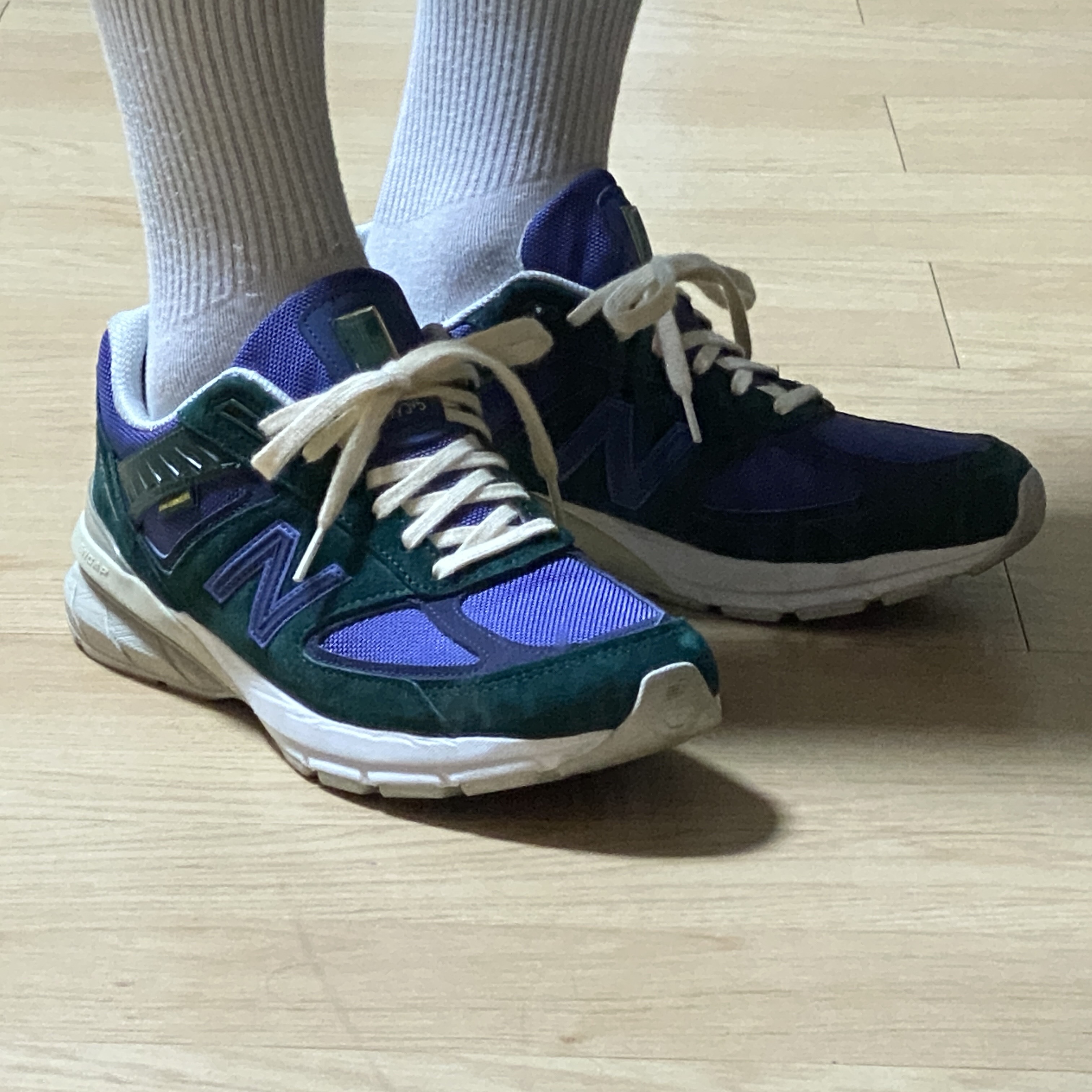 New Balance x Aime Leon Dore 990v5 Made in USA 착용 스타일